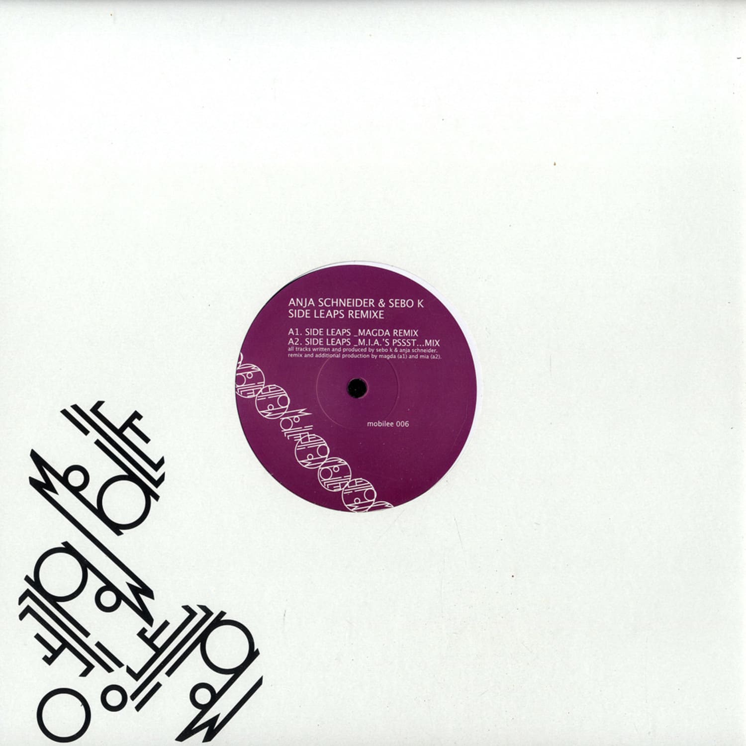 Anja Schneider & Sebo K - SIDE LEAPS / RANCHO RELAXO REMIXE 