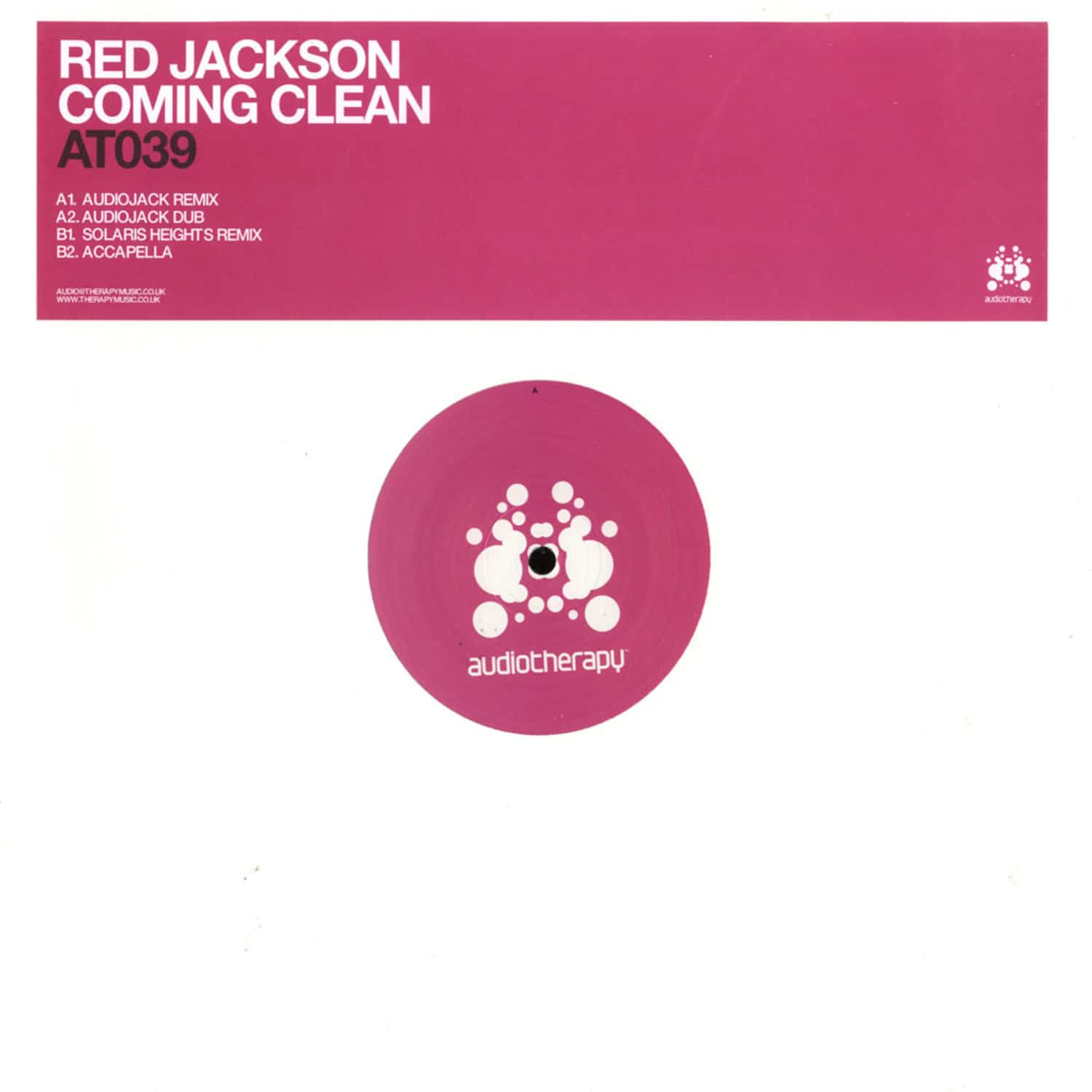Red Jackson - COMING CLEAN