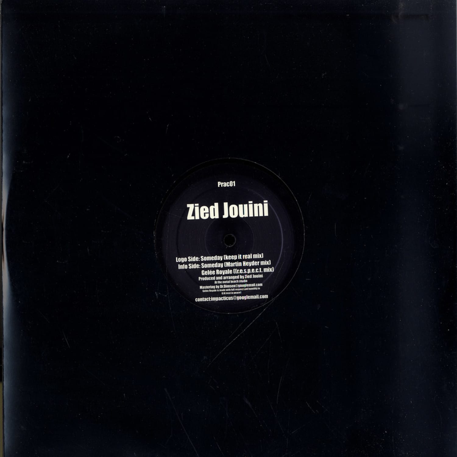 Zied Jouini - SOMEDDAY / GELEE ROYAL