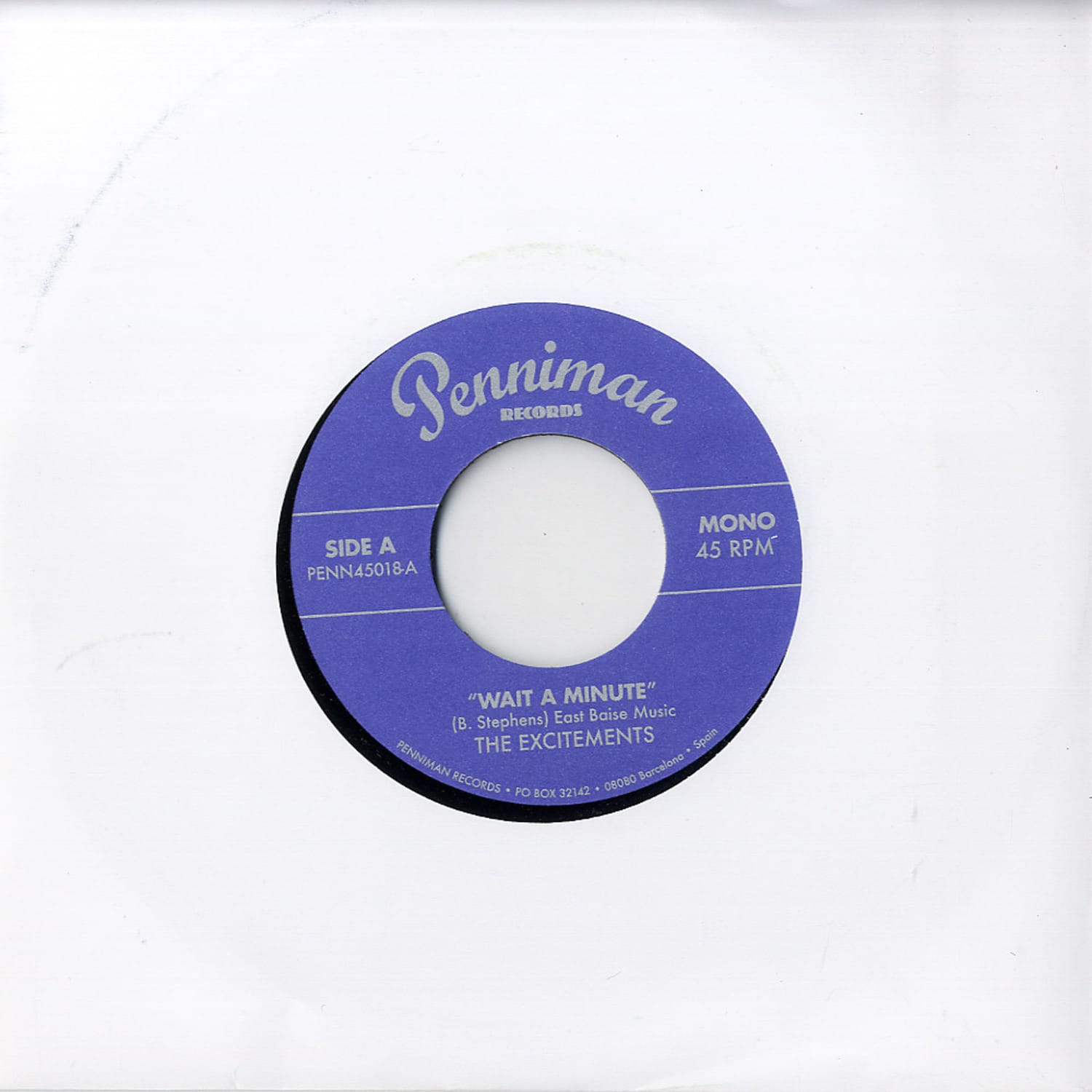 The Excitements - WAIT A MINUTE 