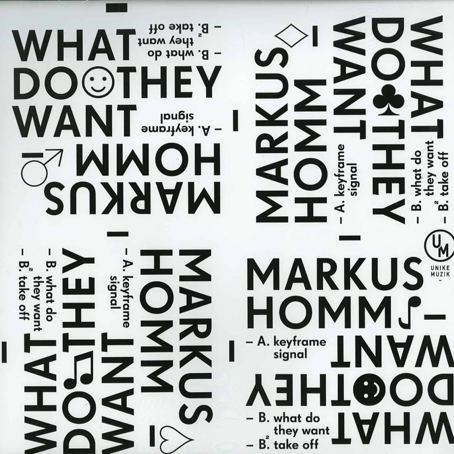 Markus Homm - WHAT TO THEY WANT
