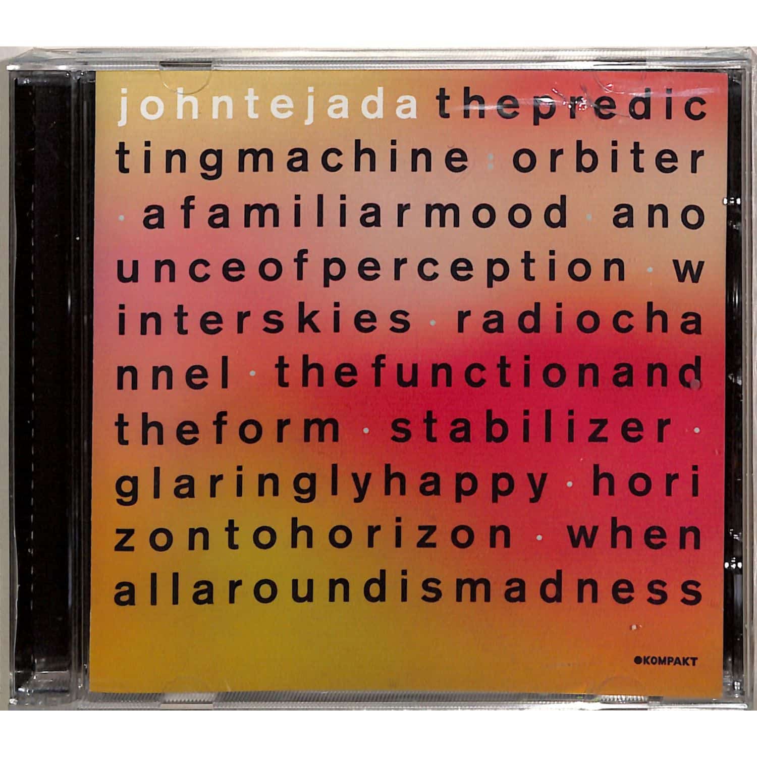 John Tejada - THE PREDICTING MACHINE 