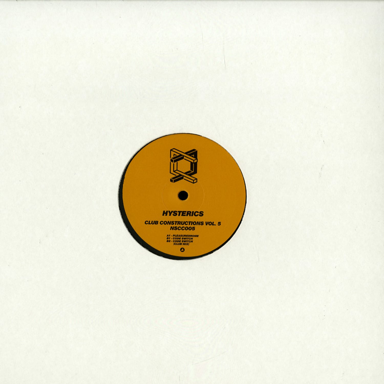 Hysterics - CLUB CONSTRUCTIONS VOL.5