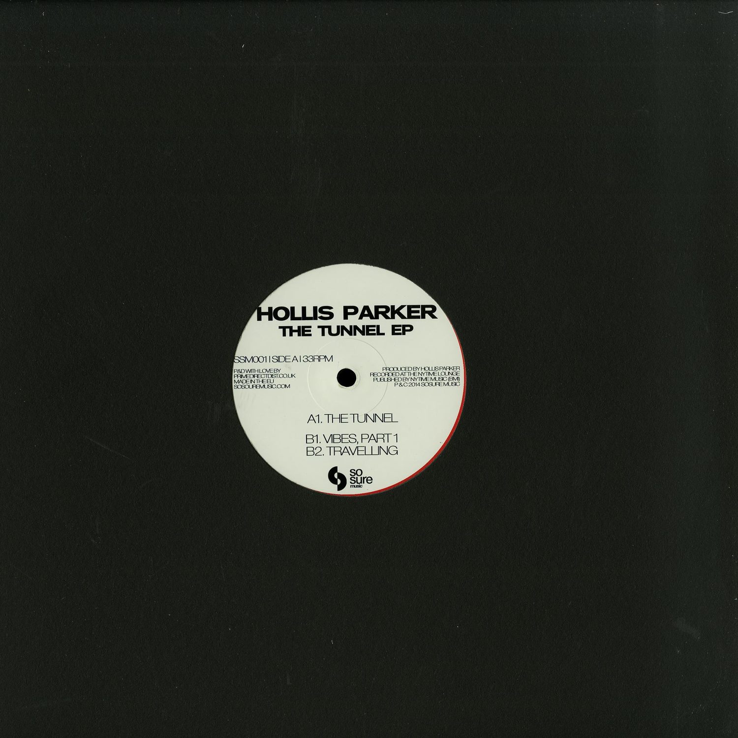 Hollis Parker - THE TUNNEL EP