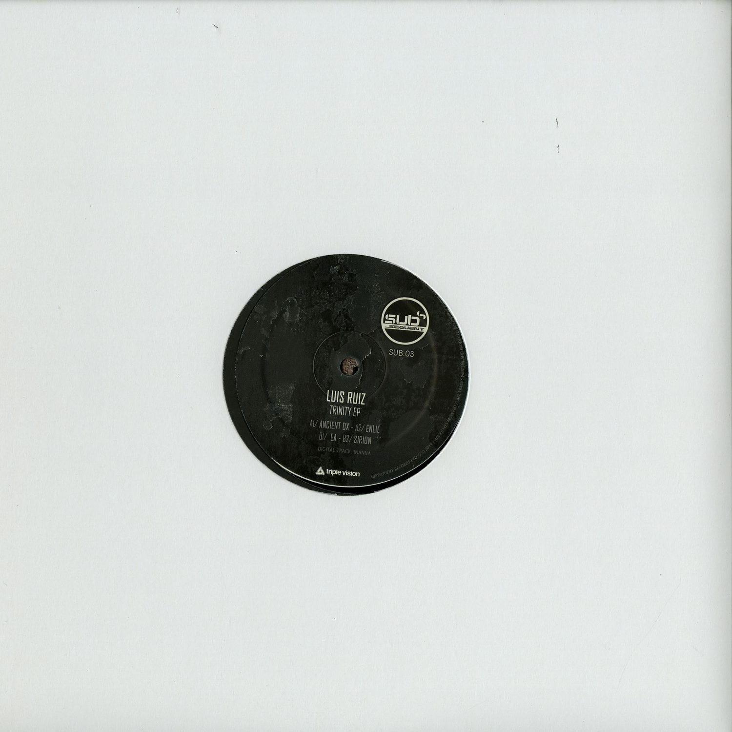 Luis Ruiz / Oscar Mulero - TRINITY - TRIPLEPACK 