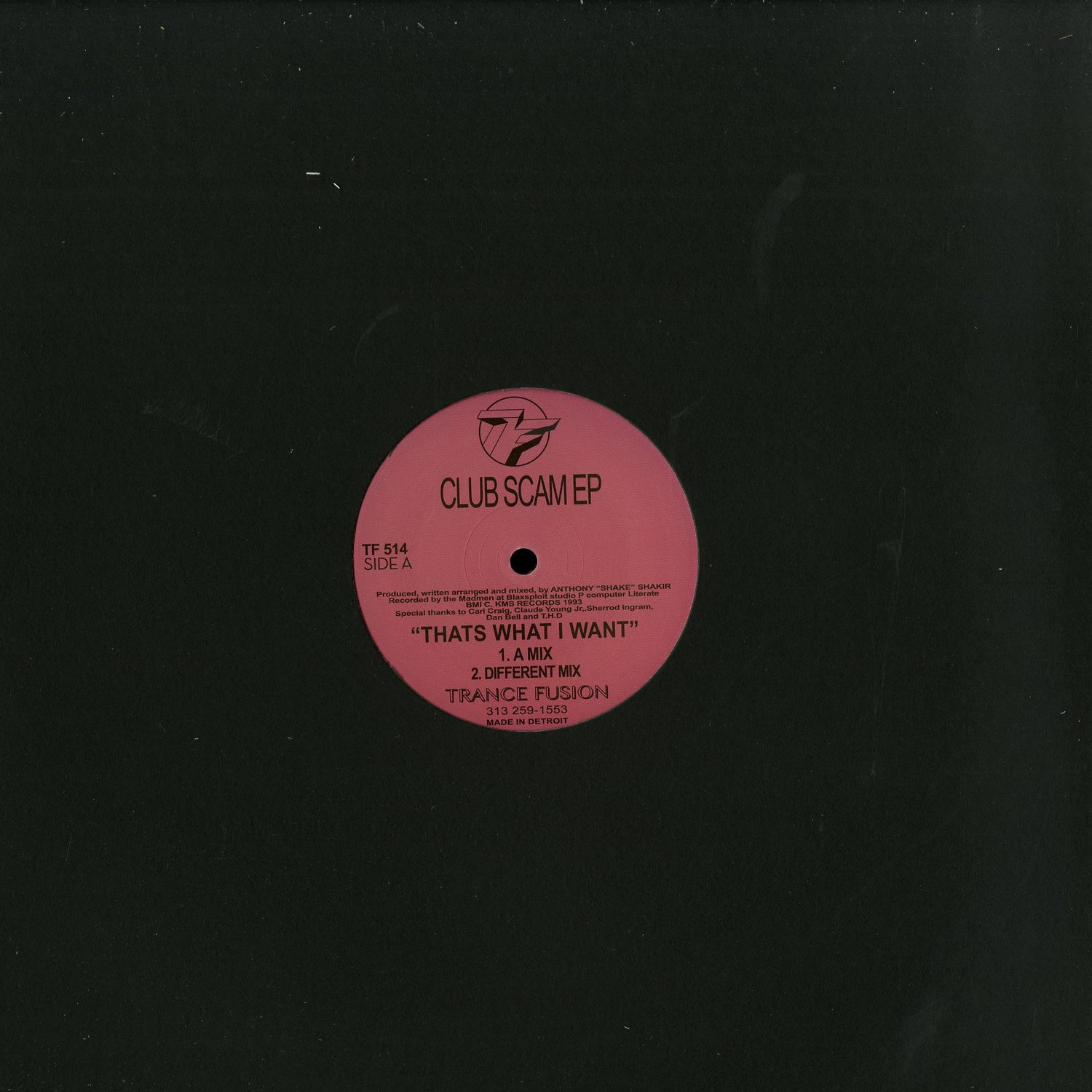 Anthony Shake Shakir - CLUB SCAM EP