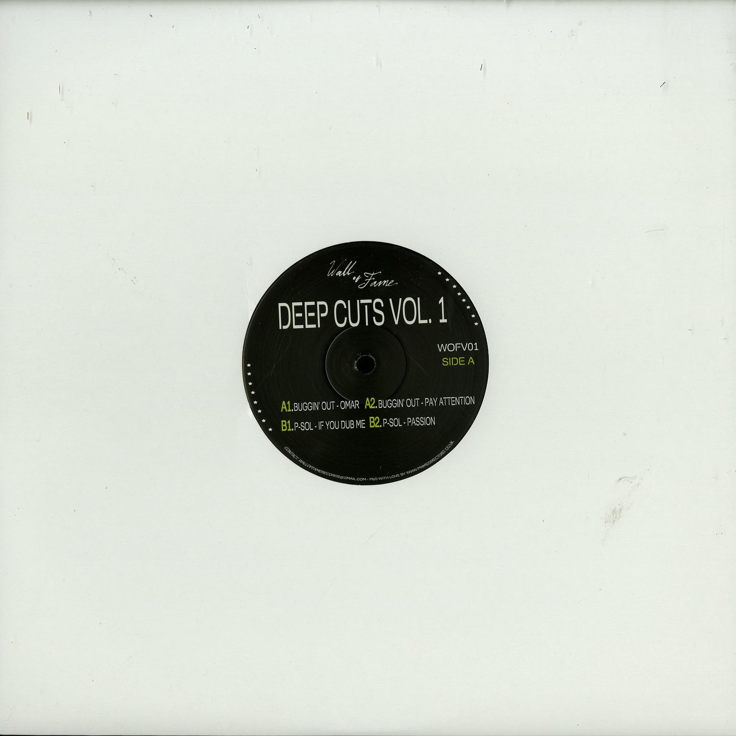 Buggin Out / P-Sol - DEEP CUTS VOL.1