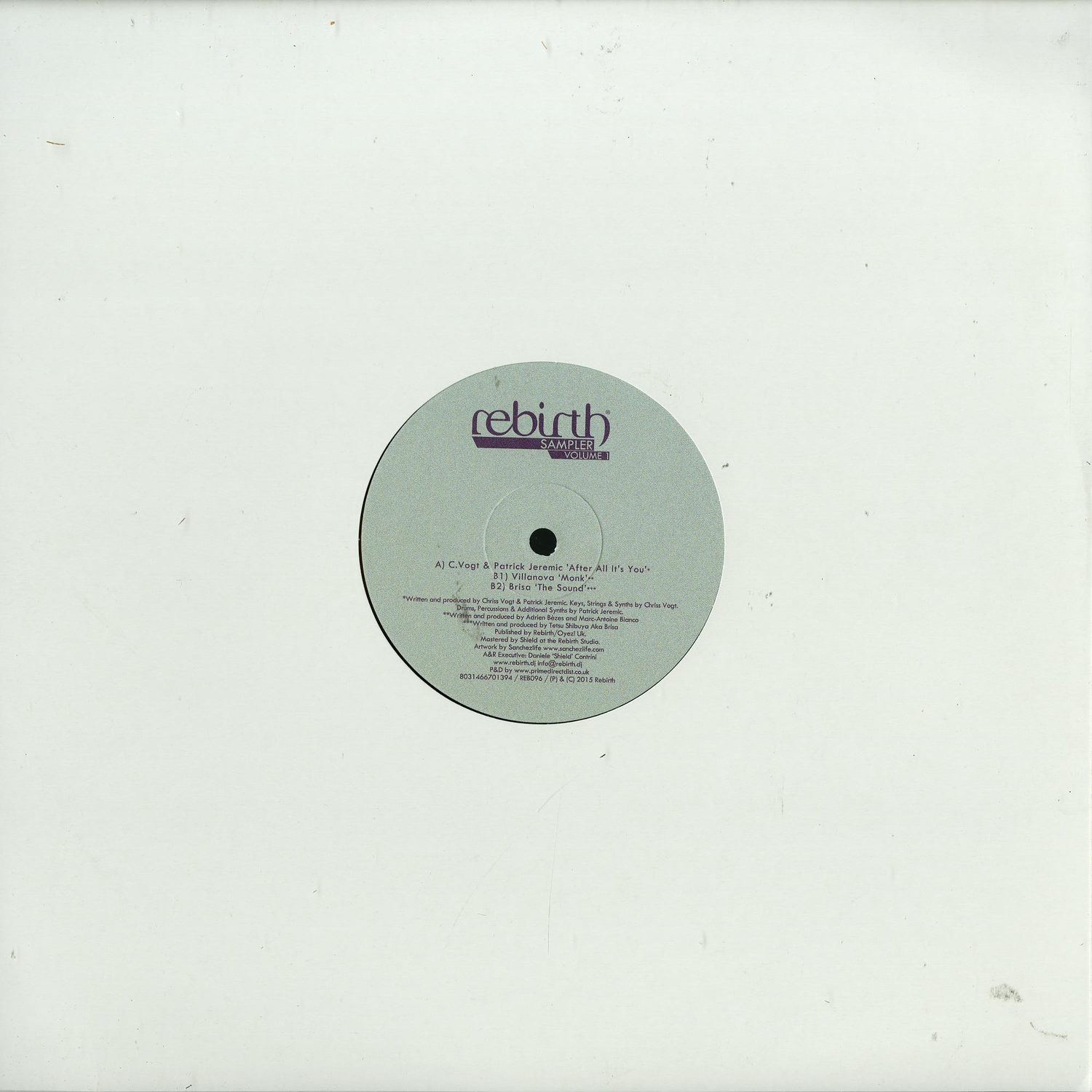 Various Artists - 2015 REBIRTH SAMPLER 1