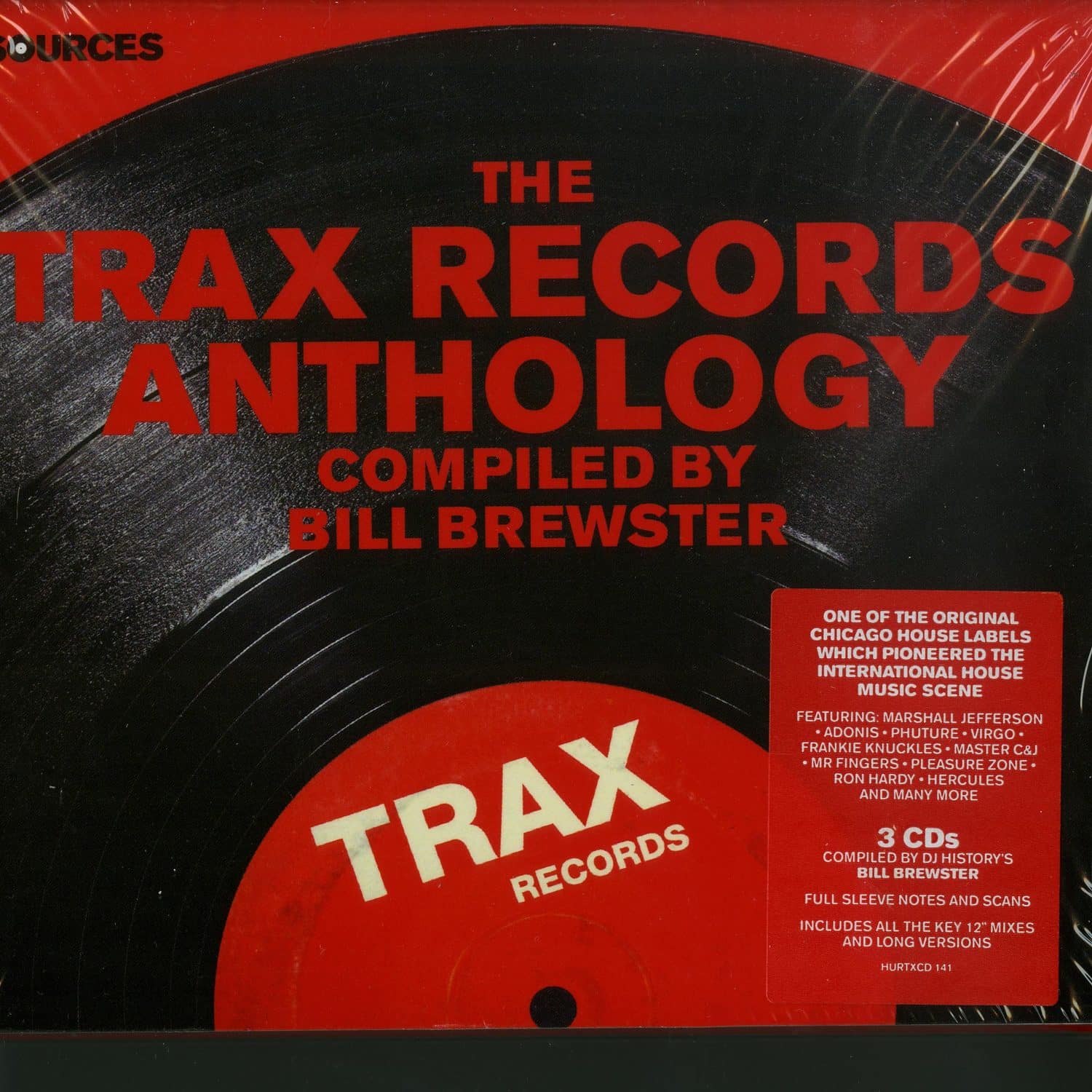 Various Artists / compiled by  Bill Brewster - THE TRAX RECORDS ANTHOLOGY 
