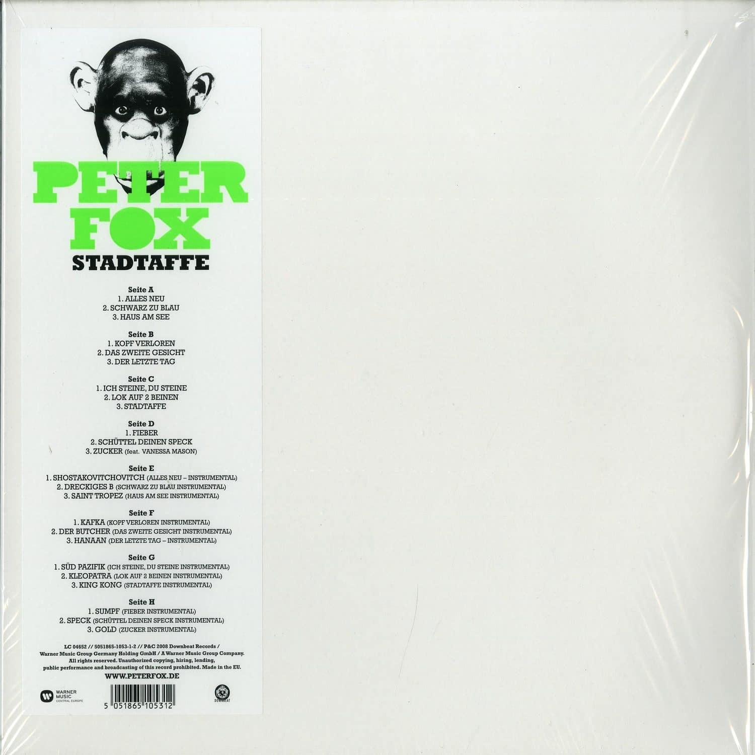 Peter Fox - STADTAFFE 
