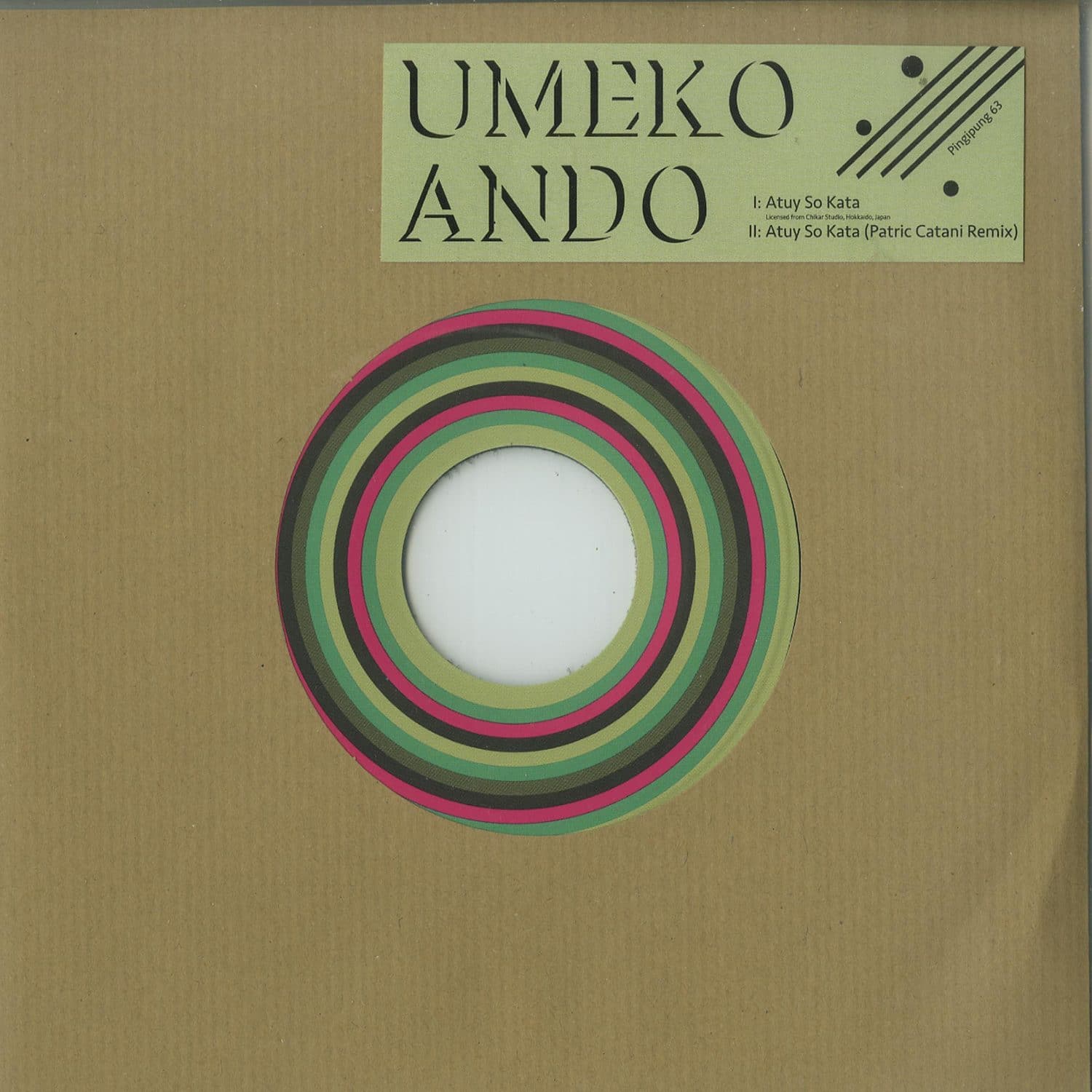 Umeko Ando - ATUY SO KATA 