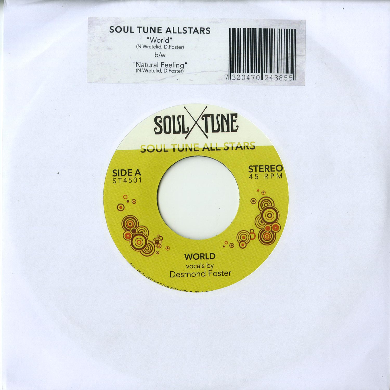 Soul Tune Allstars - WORLD / NATURAL FEELING 