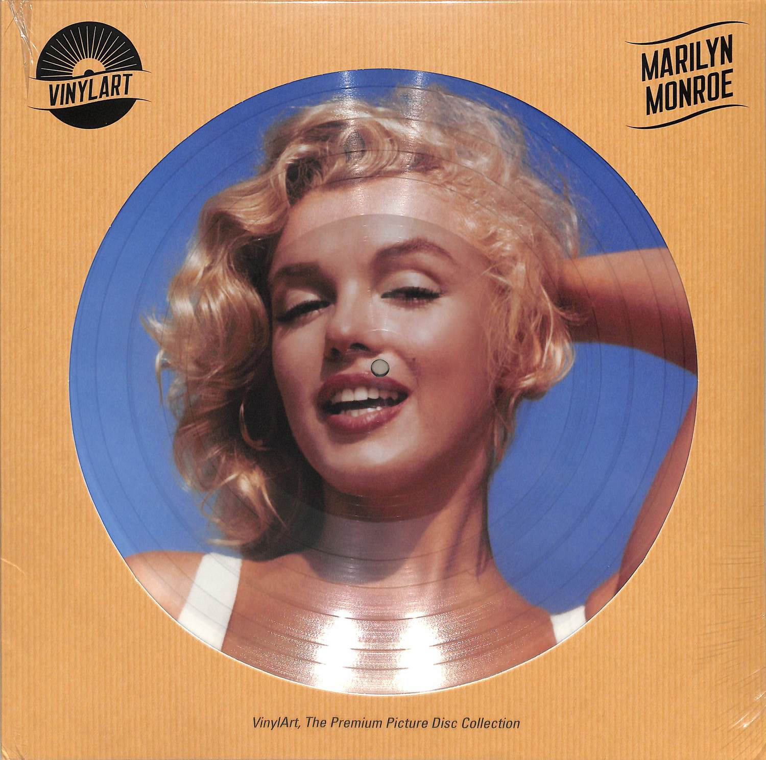 Marilyn Monroe lacornicetta. Vinile top orologio Clock vinyl