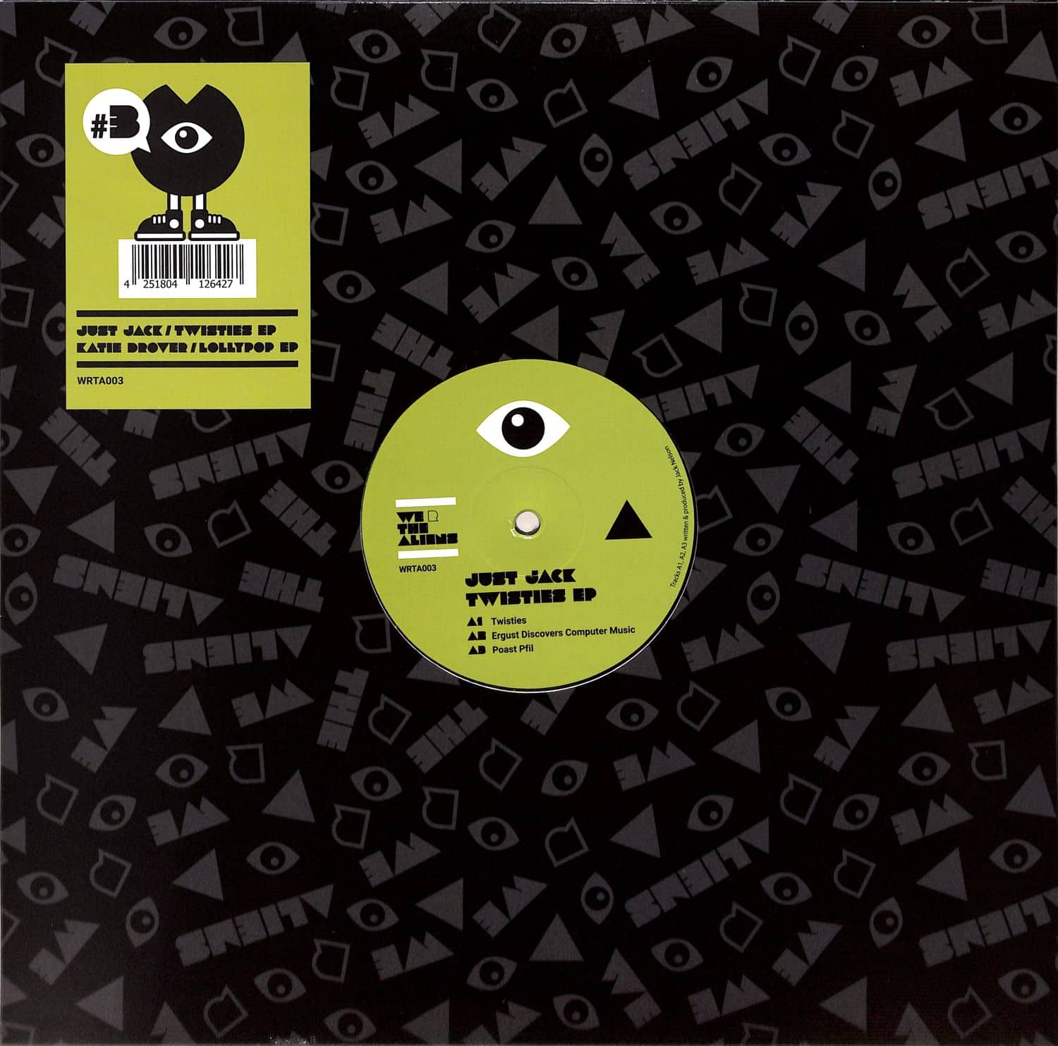 Just Jack and Katie Drover - TWISTIES / LOLLIPOP EP