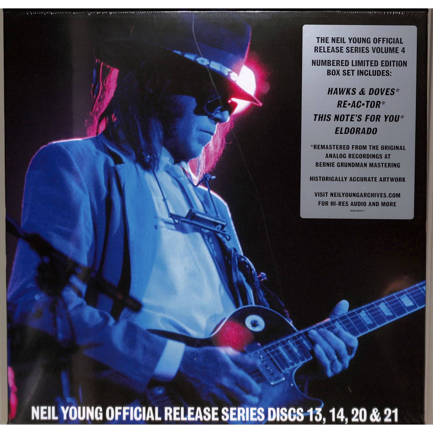Neil Young - OFFICIAL RELEASE SERIES DISCS 13, 14, 20 & 21 