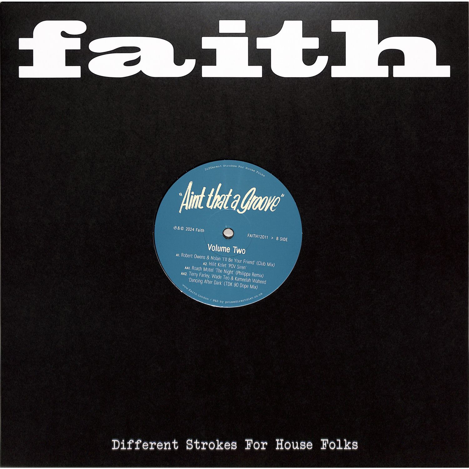 Various Artists - FAITH PRESENTS AINT THAT A GROOVE VOLUME TWO