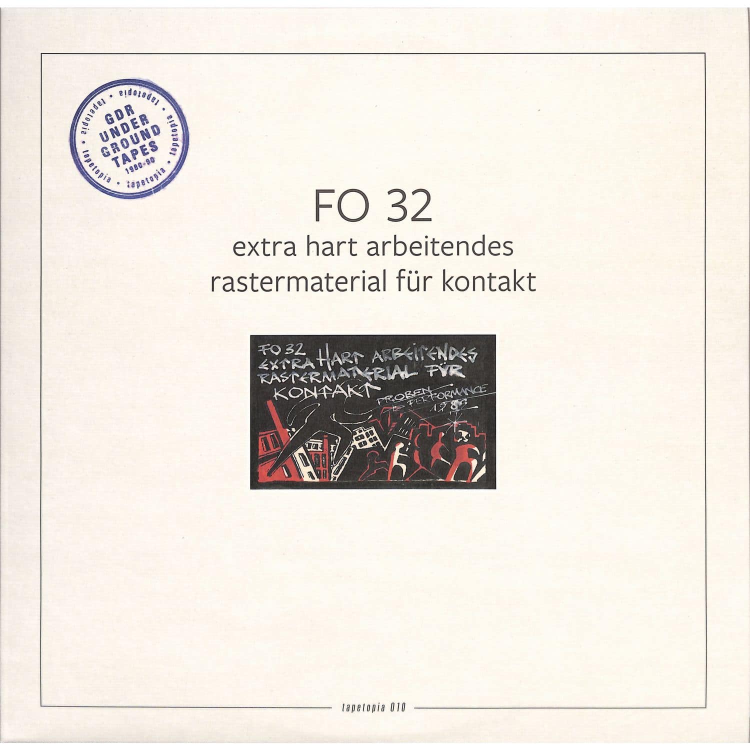 FO32 - EXTRA HART ARBEITENDES RASTERMATERIAL FR KONTAKT 