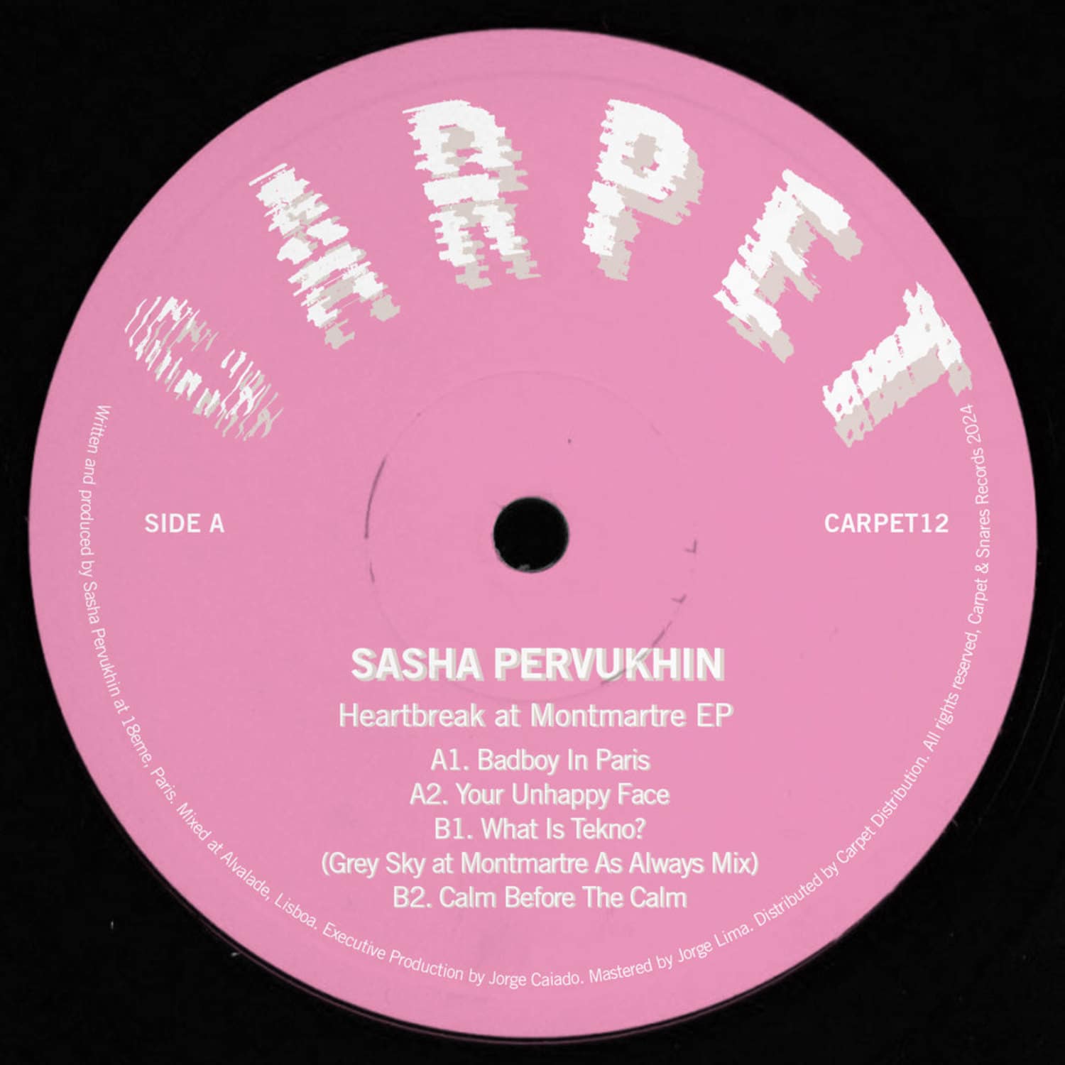 Sasha Pervukhin - HEARTBREAK AT MONTMARTRE EP