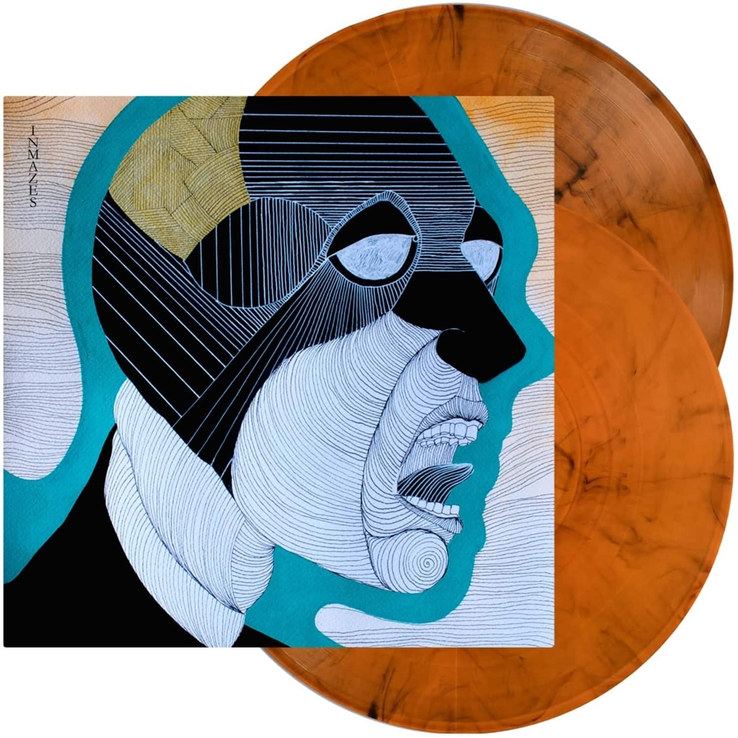 Vola - INMAZES - ORANGE AND BLACK MARBLE VINYL 