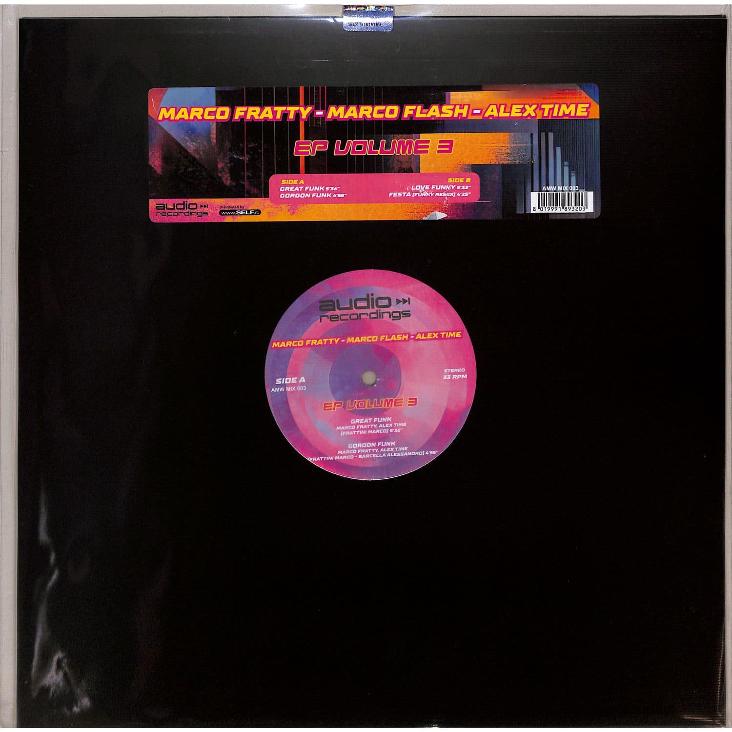 Marco Fratty, Marco Flash, Alex Time - EP VOLUME 3