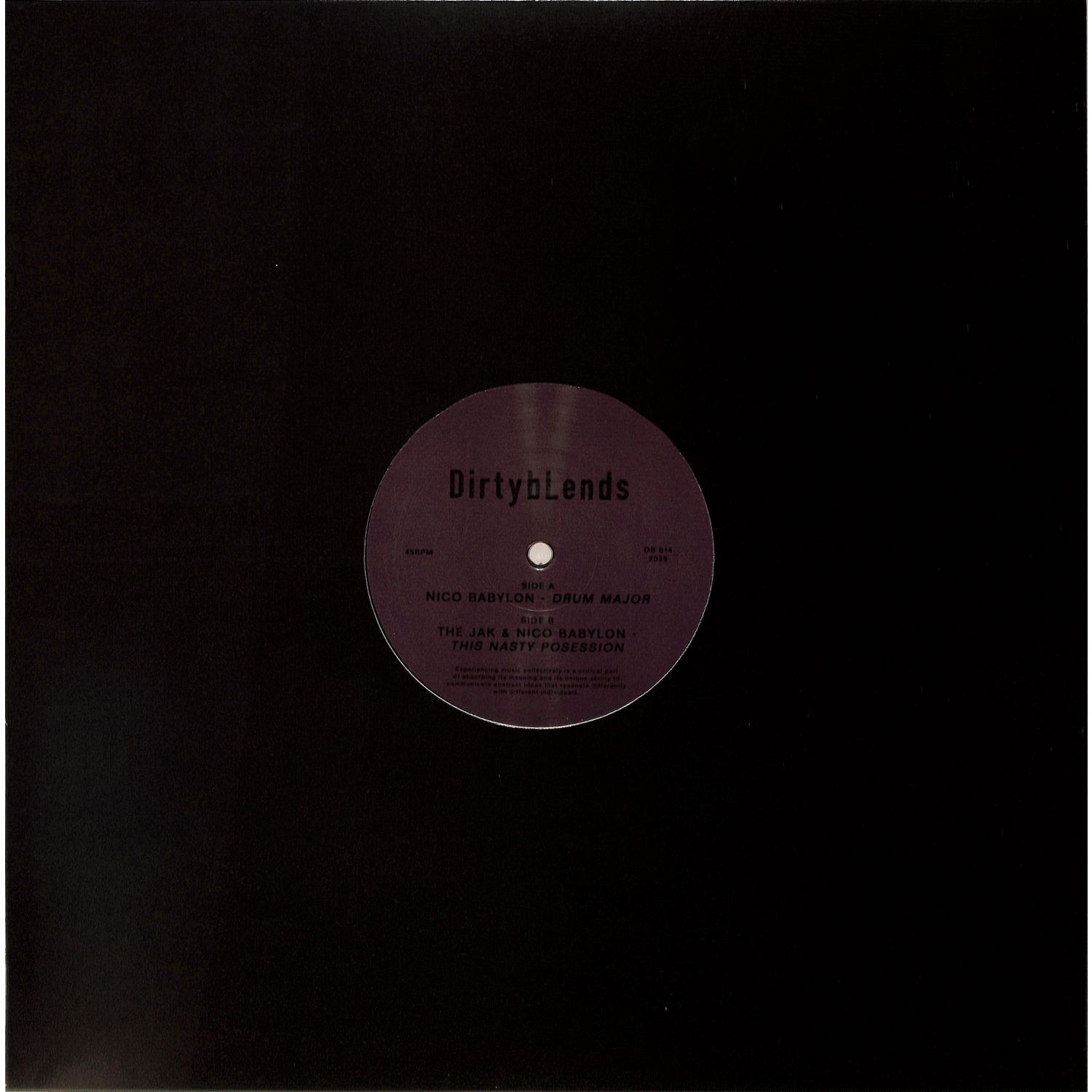 Nico Babylon / The Jak - DRUM MAJOR / THIS NASTY POSSESSION