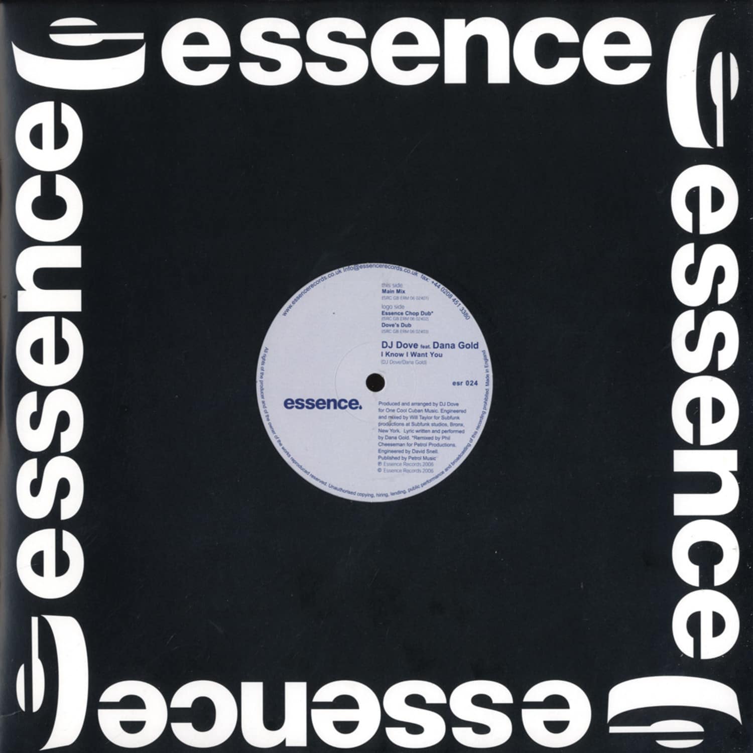DJ Dove feat. Dana Gold - I KNOW I WANT YOU