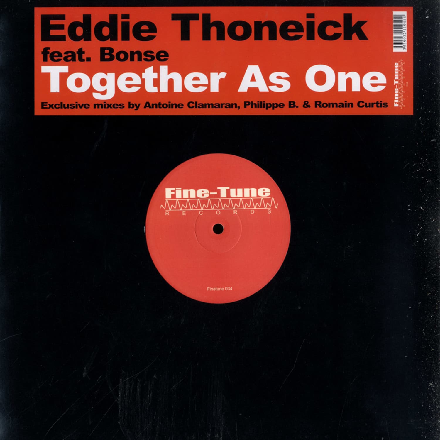Eddie Thoneick Feat. Bonse - TOGETHER AS ONE