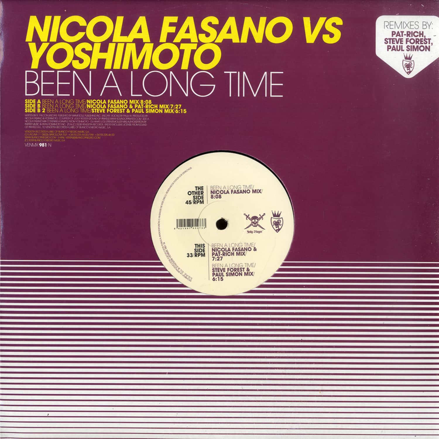 Nicola Fasano vs. Yoshimoto - BEEN A LONG TIME