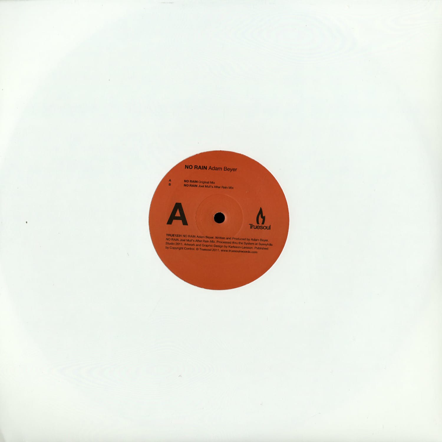 Adam Beyer - NO RAIN 