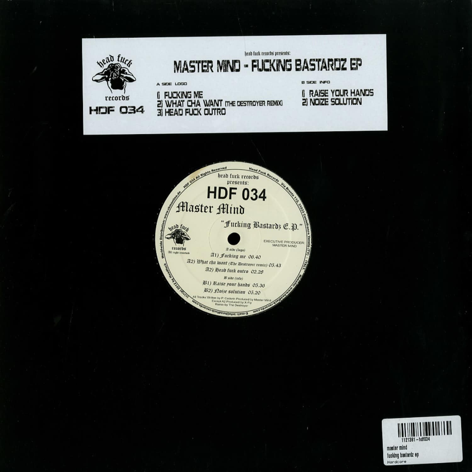 Master Mind - FUCKING BASTARDZ EP