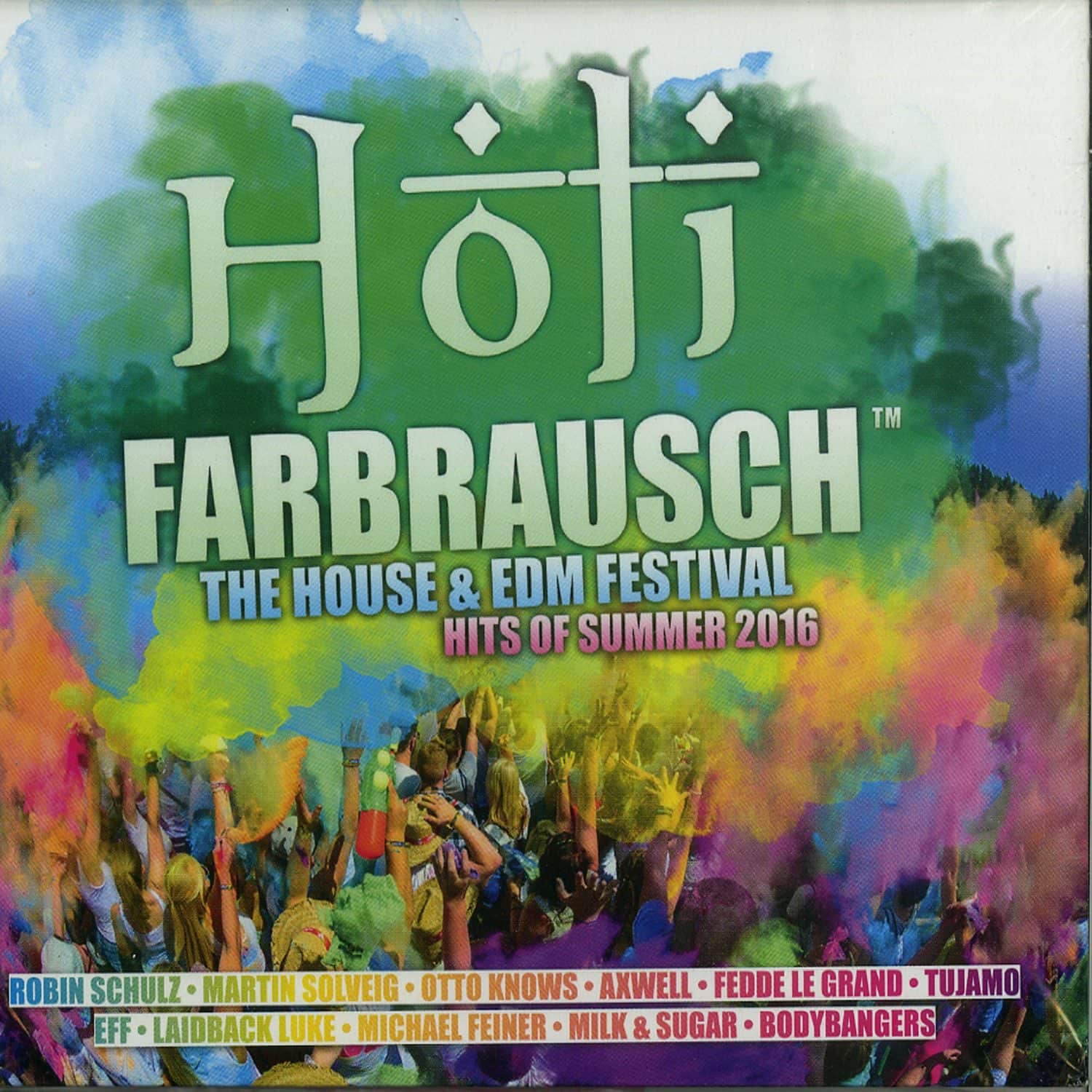 Various - HOLI FARBRAUSCH/THE HOUSE & EDM FESTIVAL HITS 2016 