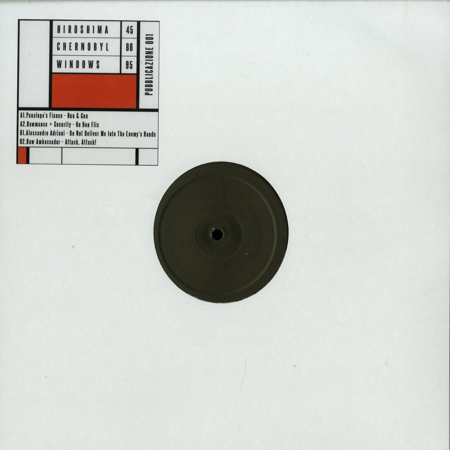 Various Artists - PUBBLICAZIONE 001
