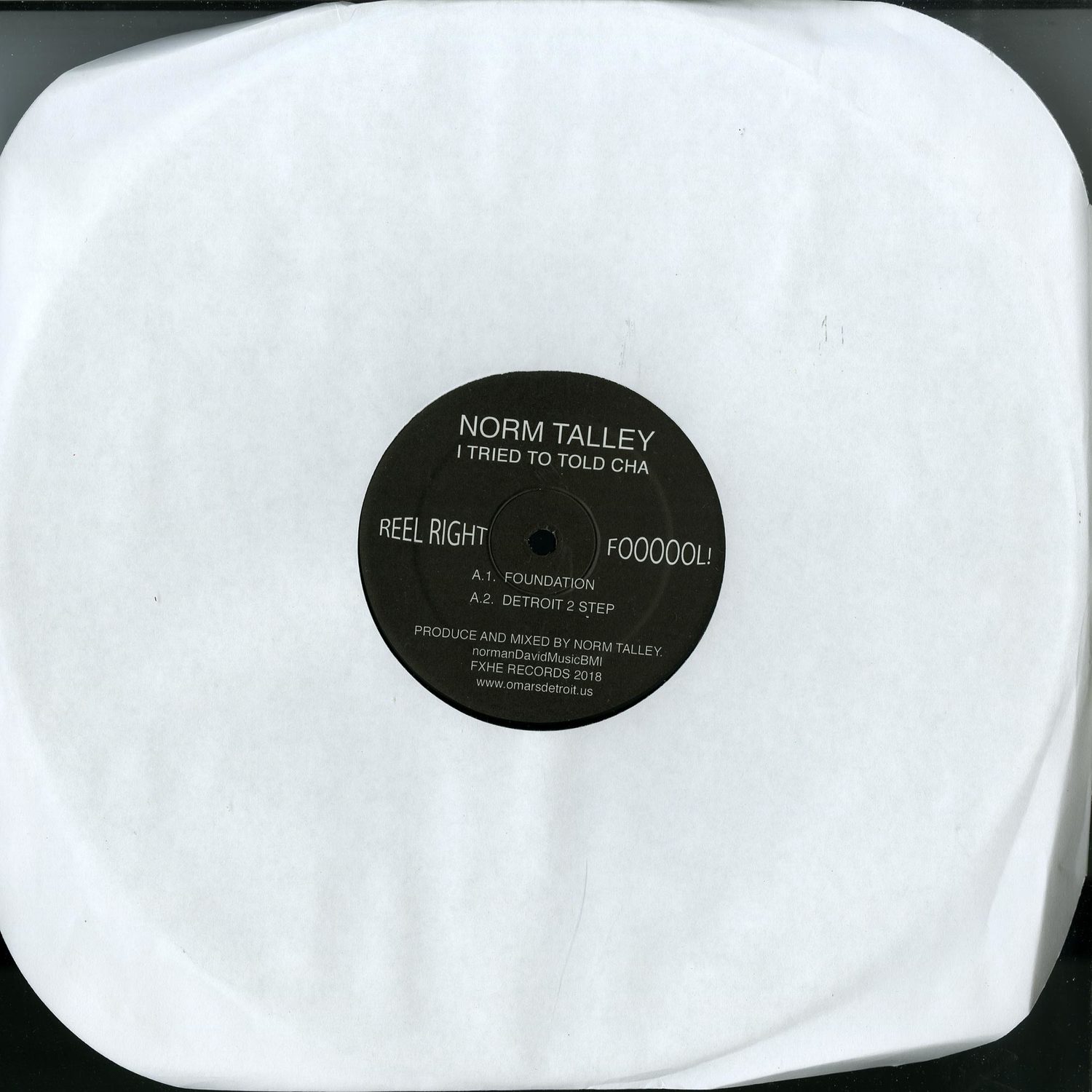 Norm Talley - I TRIED TO TOLD CHA