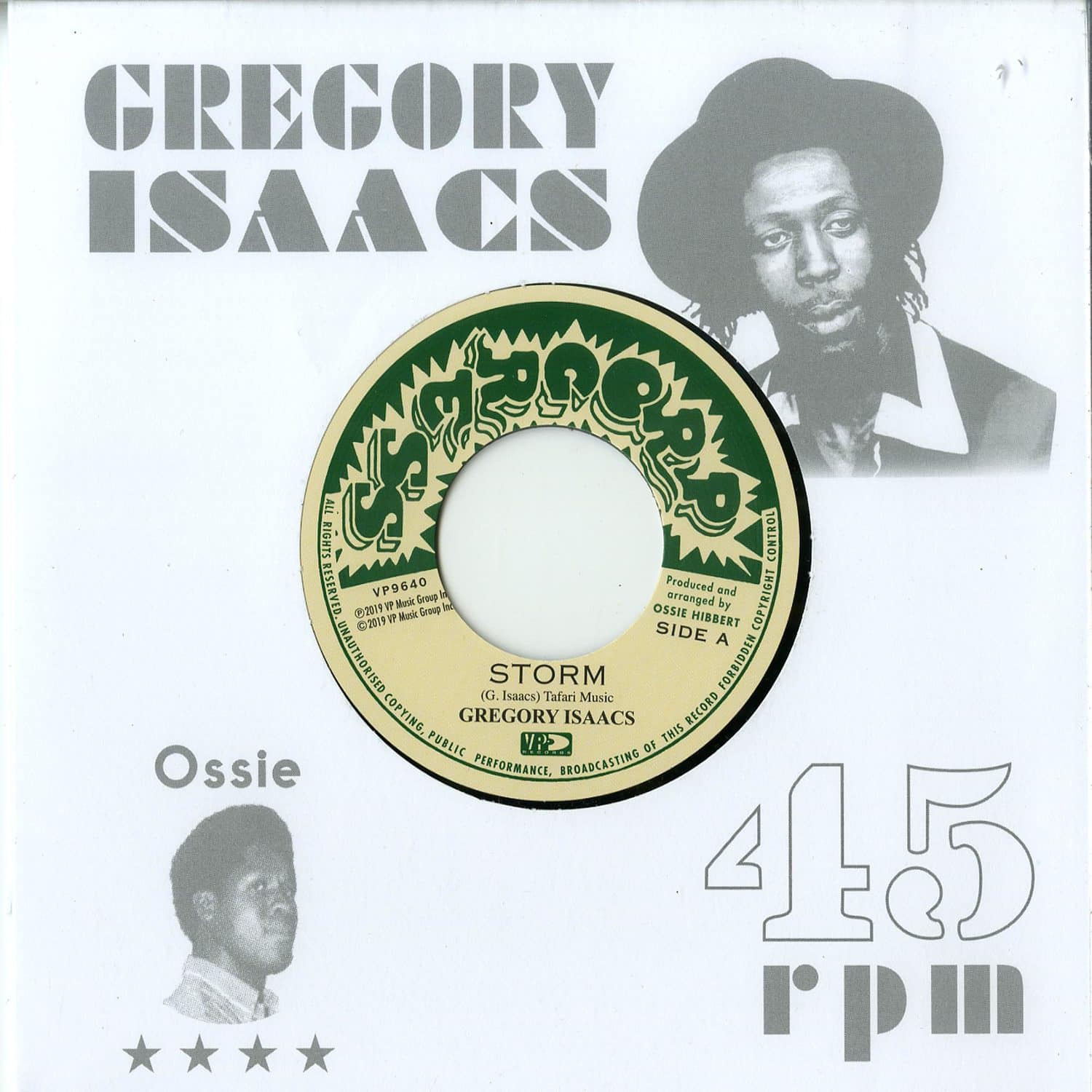 Gregory Isaacs / Ossi All-Stars - STORM / LEGGO DUB 