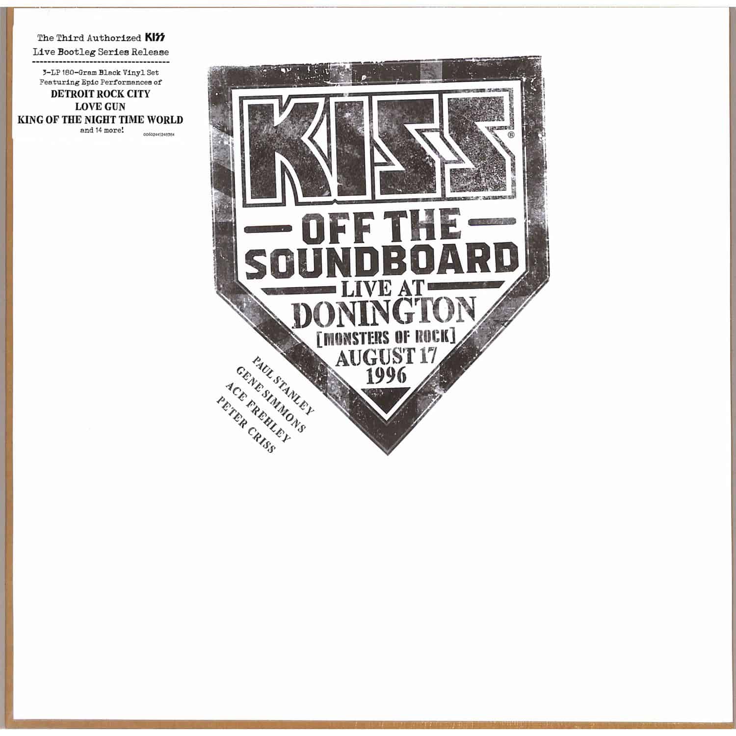 Kiss - KISS OFF THE SOUNDBOARD: LIVE AT DONINGTON 