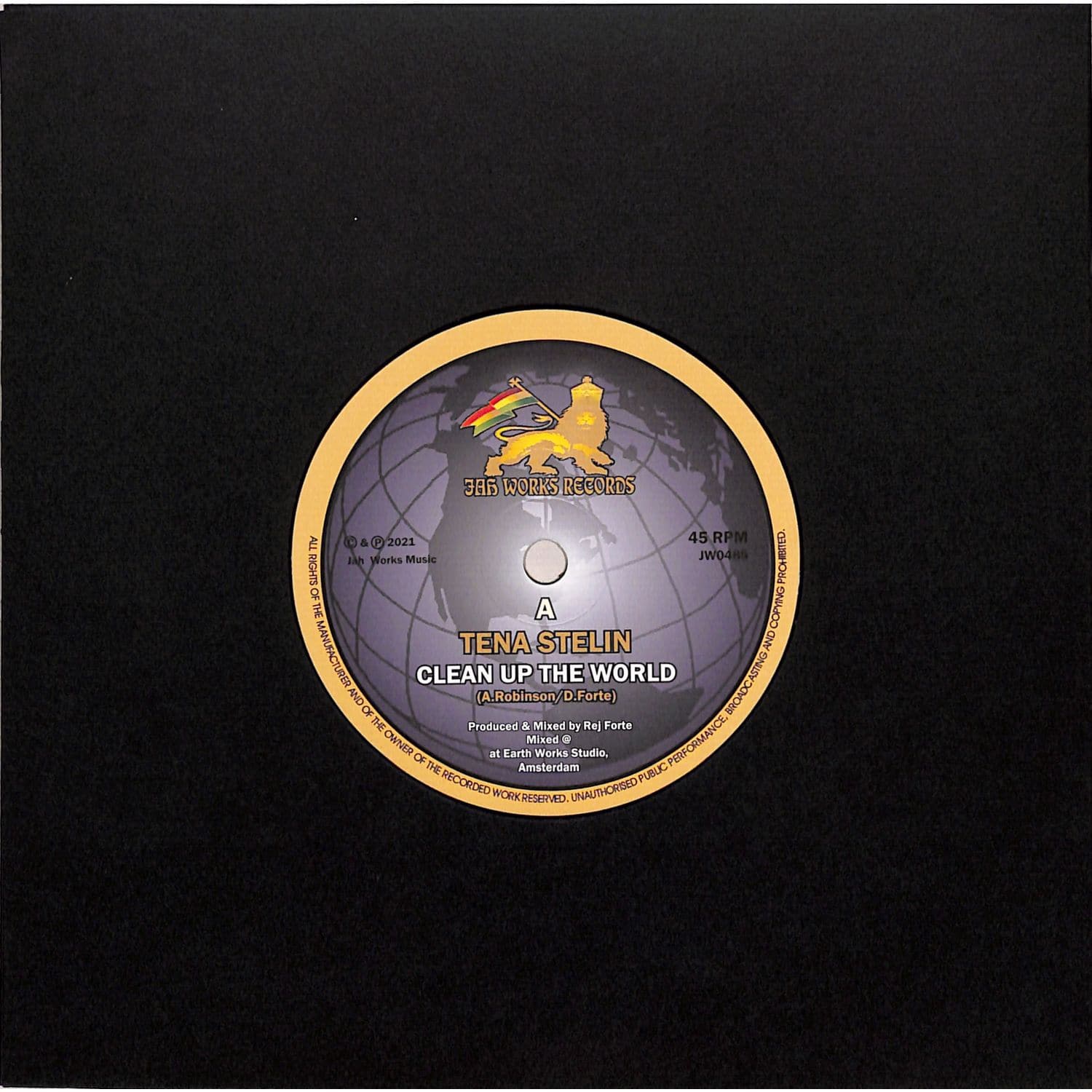 Tena Stelin / Jah Rej - CLEAN UP THE WORLD 