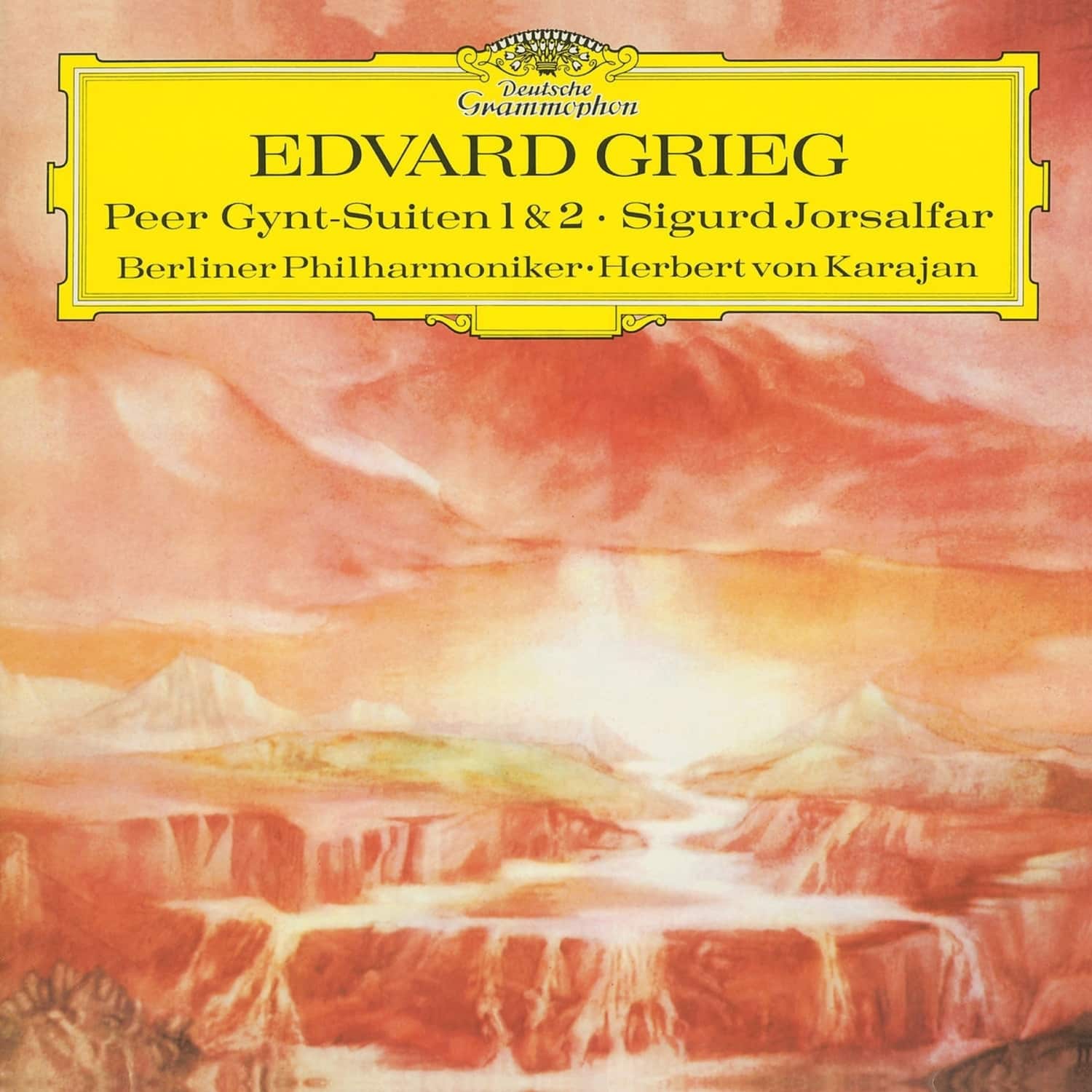 Karajan/Berliner Philharmoniker / Edvard Grieg - GRIEG: PEER GYNT SUITEN 1 & 2,SIGURD JORSALFAR 