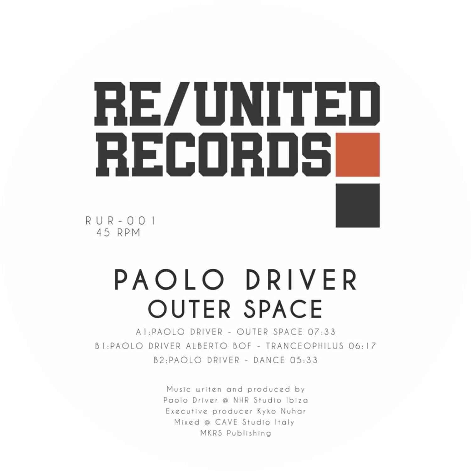 Paolo Driver - OUTER SPACE EP