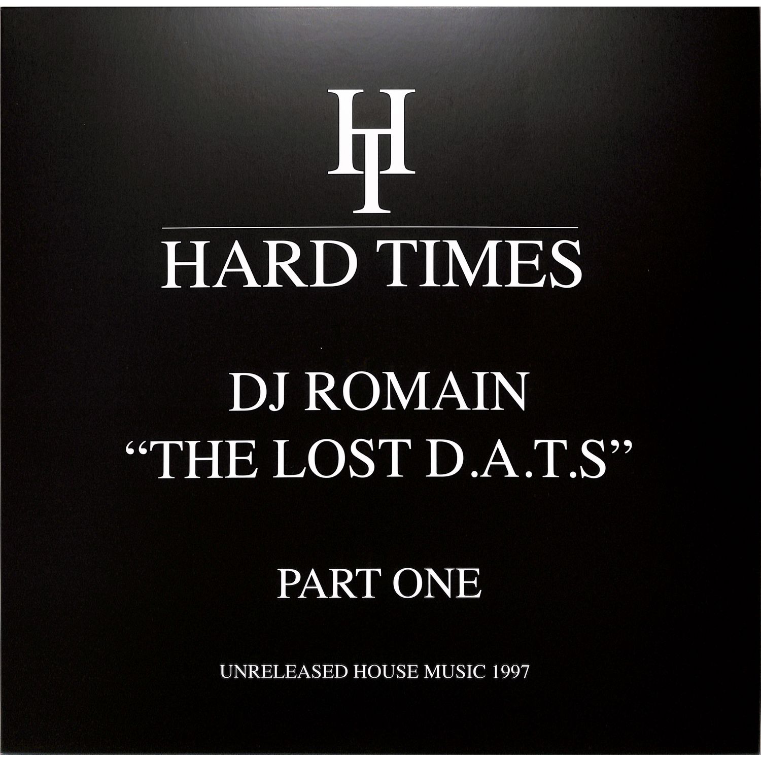 Dj Romain - THE LOST DATS PART 1 - UNRELEASED HOUSE MUSIC 1997