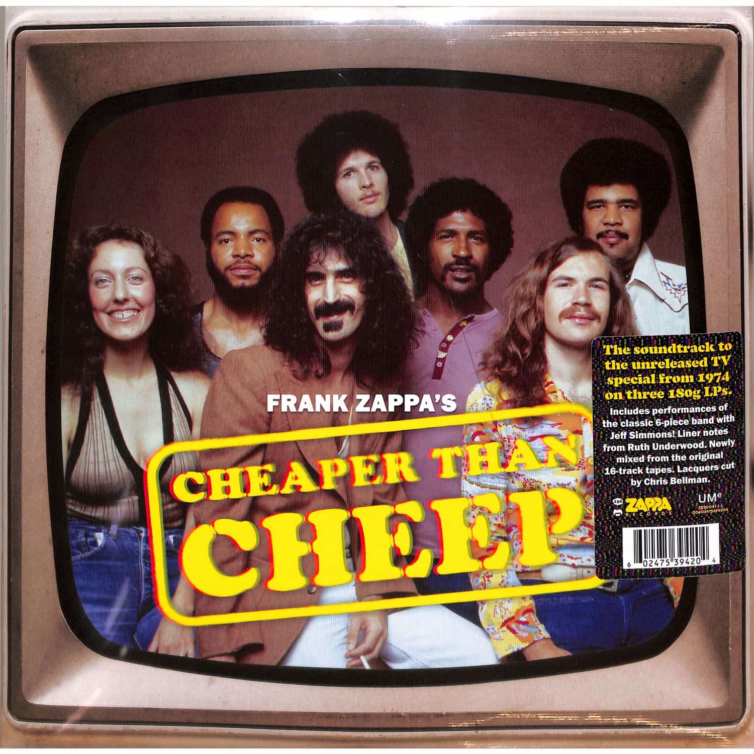Frank Zappa - CHEAPER THAN CHEEP 