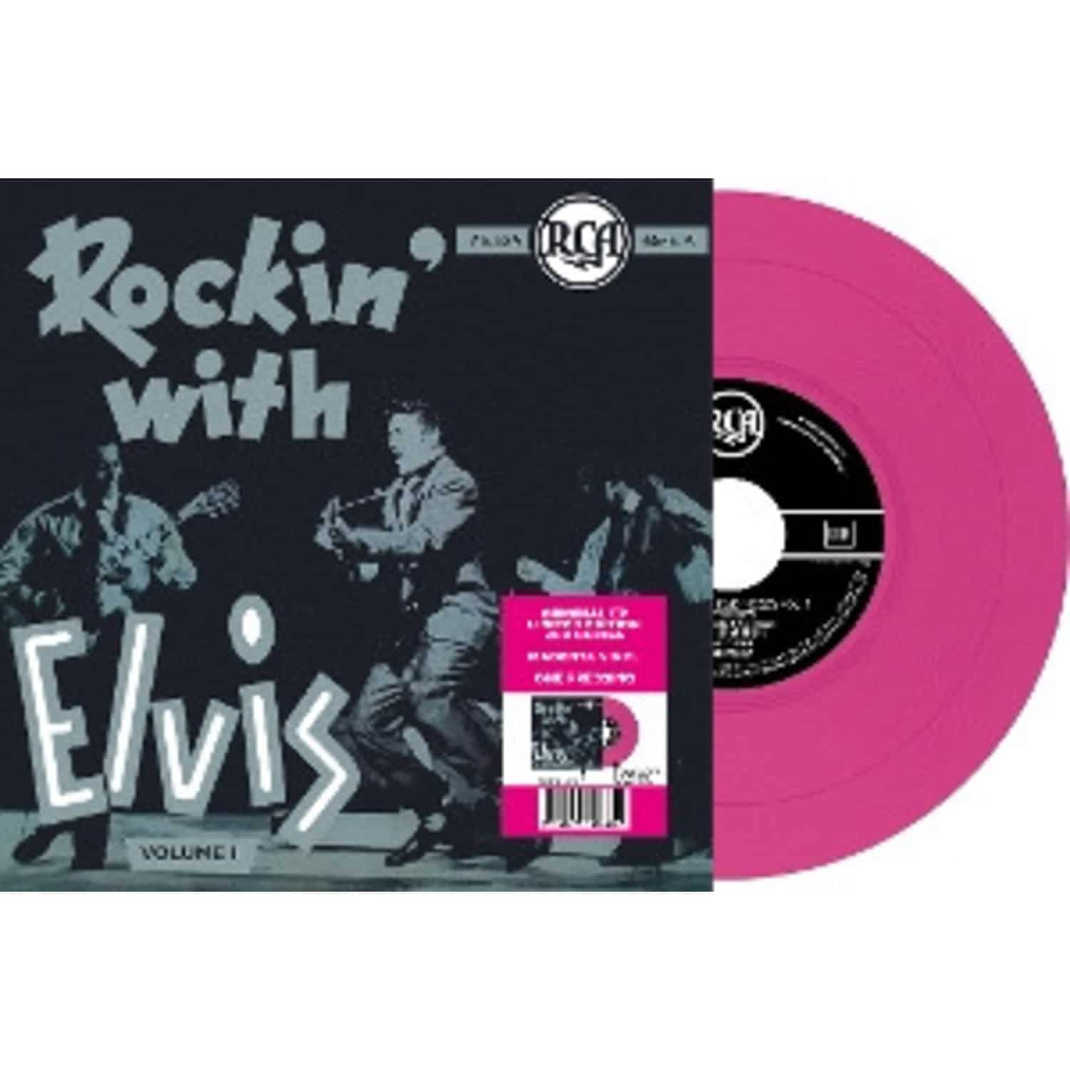 Elvis Presley - 7-EP ETRANGER N19 - ROCKIN WITH ELVIS 