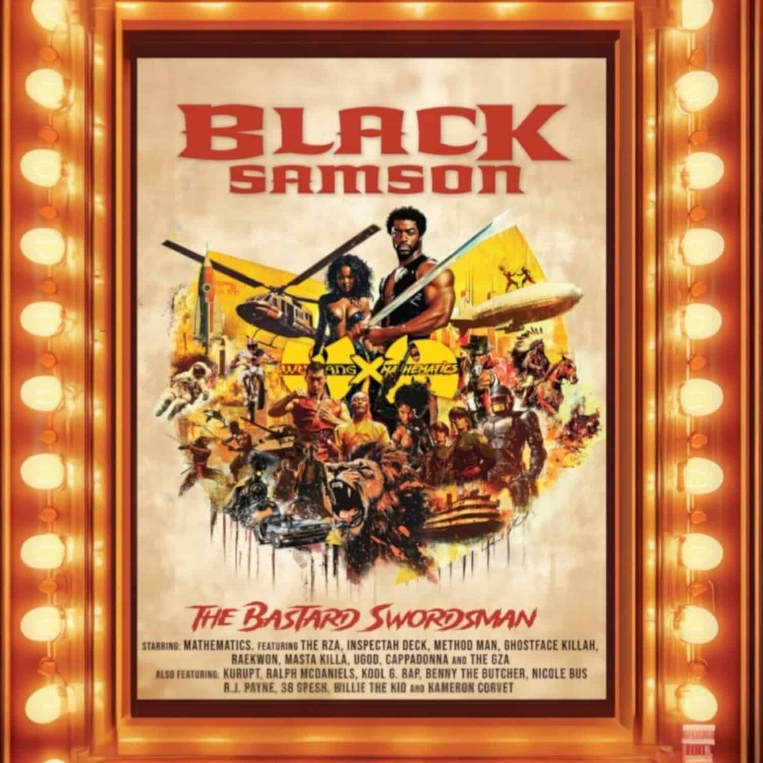 Wu-Tang And Mathematics - BLACK SAMSON, THE BASTARD SWORDSMAN 