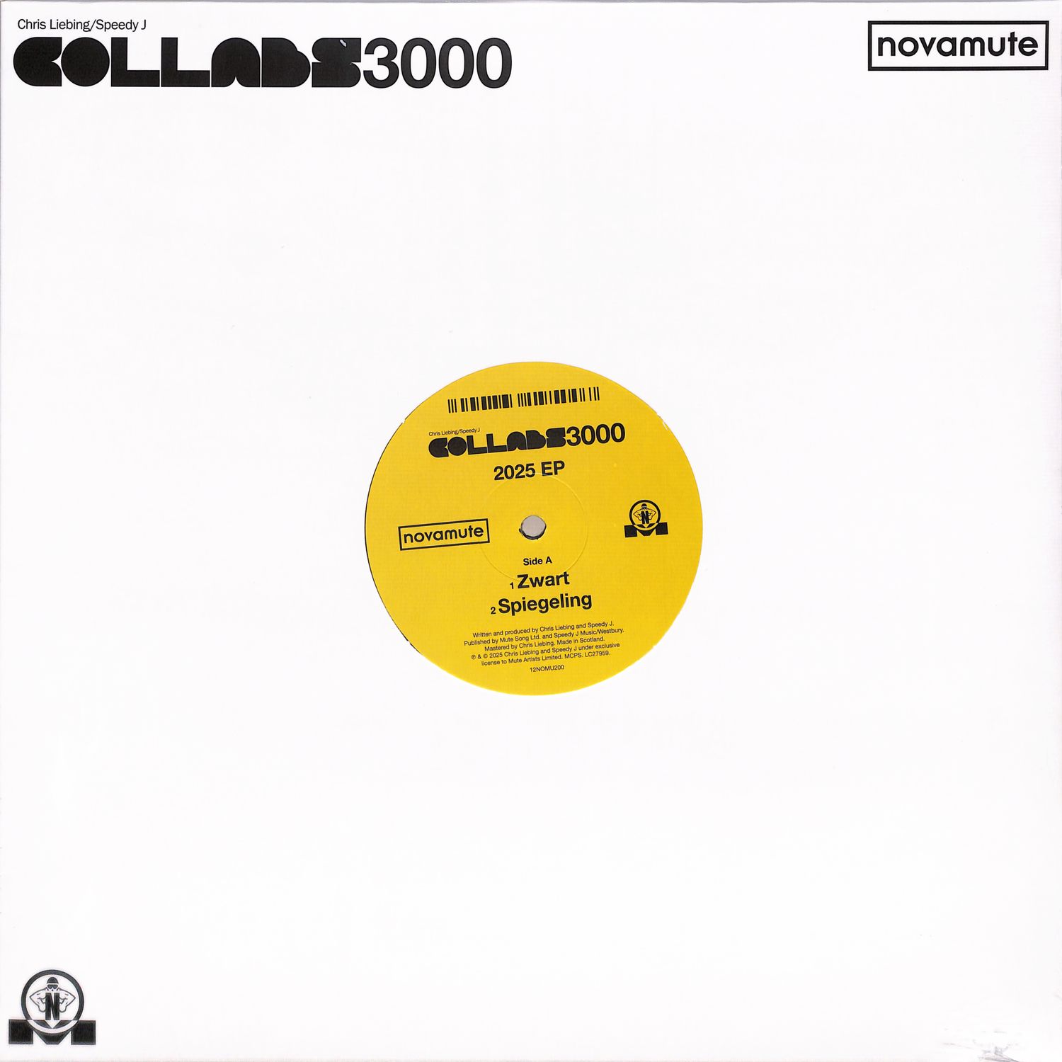 Chris Liebing & Speedy J: Collabs 3000 - 2025 EP