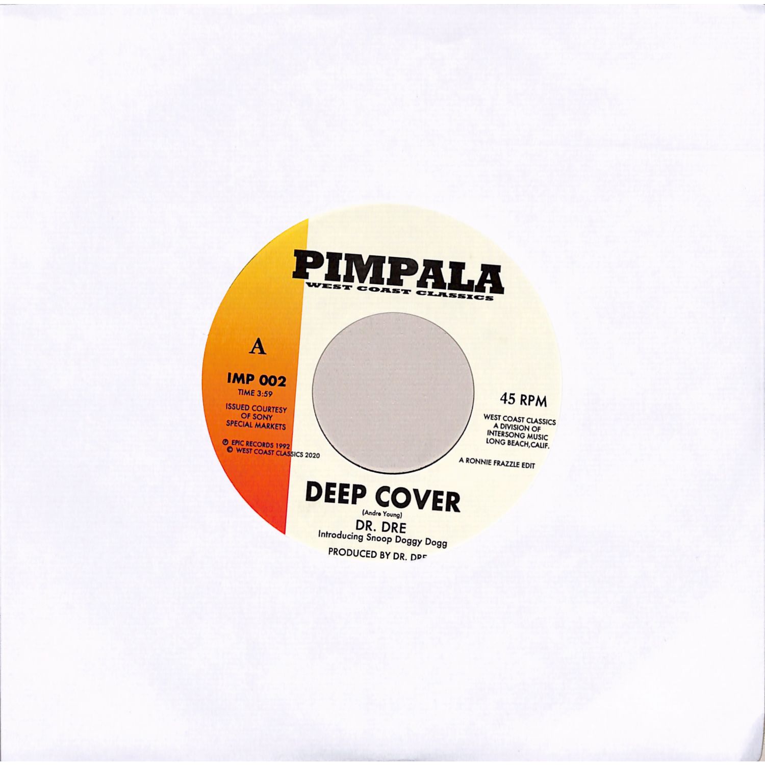 Dr.Dre / Too Short - DEEP COVER / BAD WAYS 