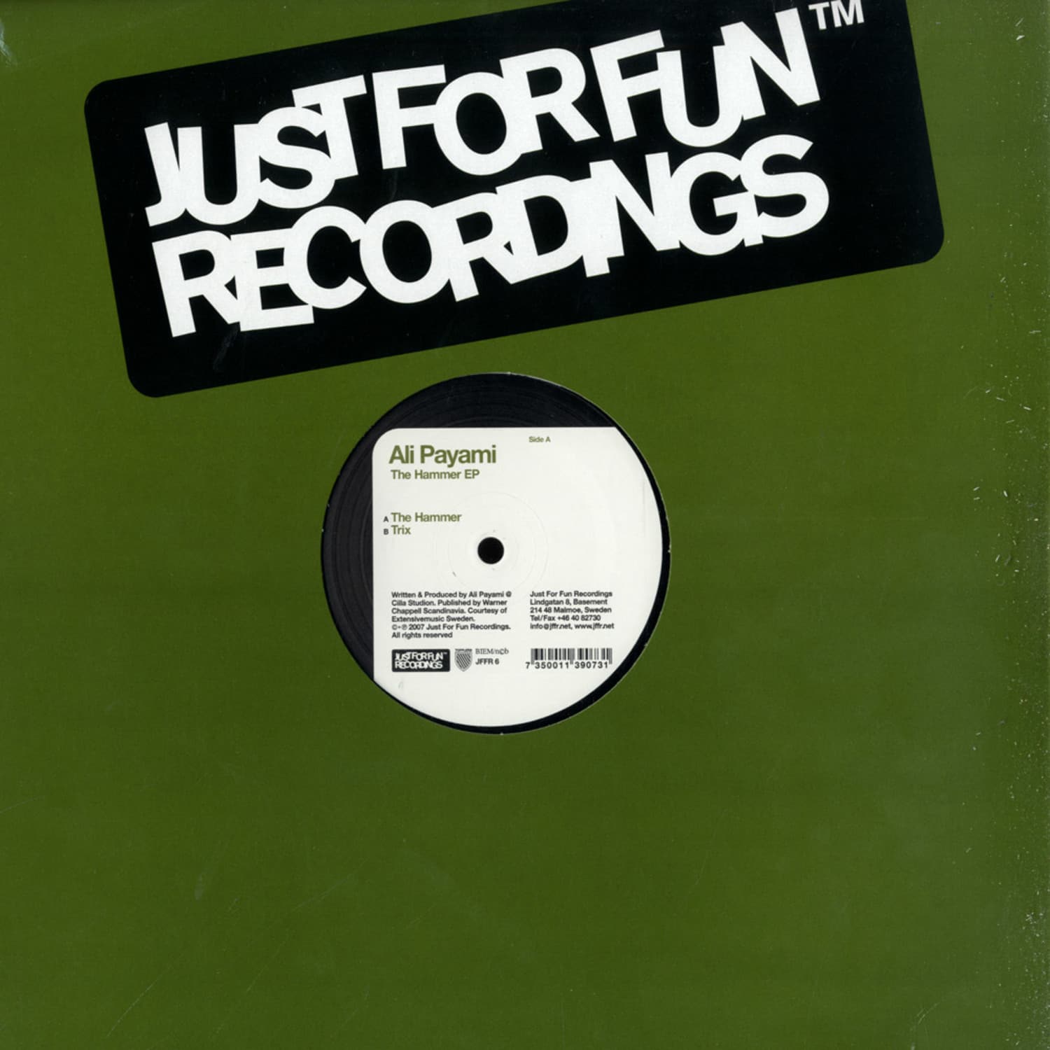 Ali Payami - THE HAMMER EP