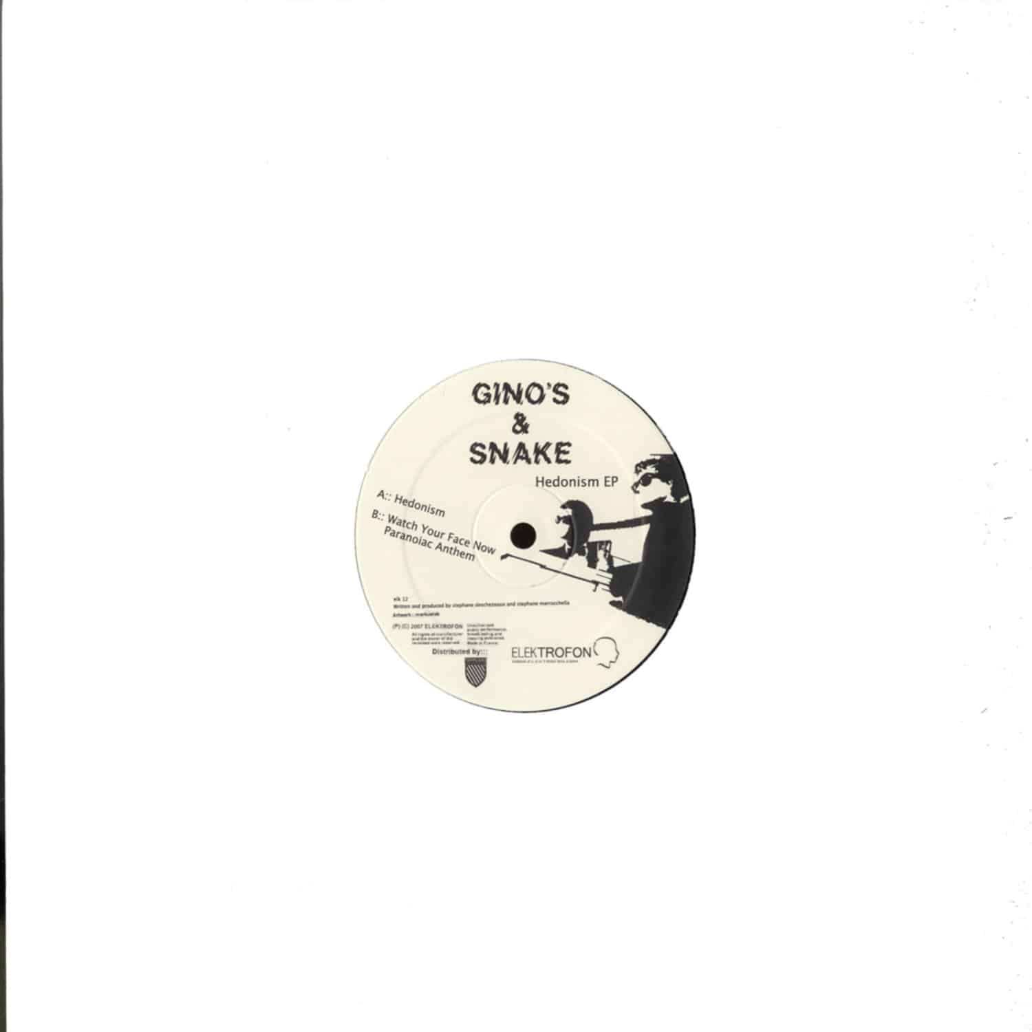 Gino S and Shake - HEDONISM EP