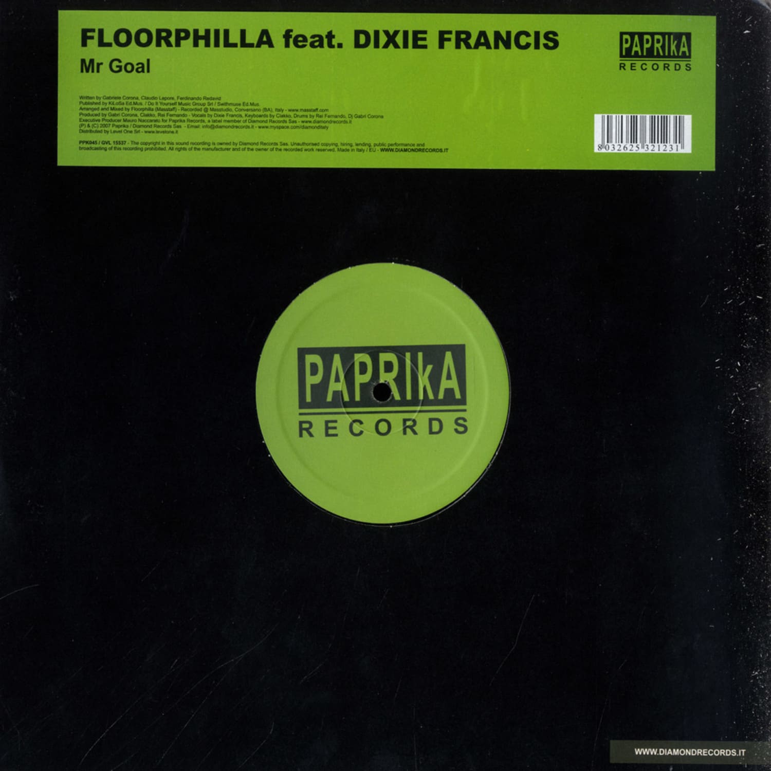Floorphilla Feat. Dixie Francis - MR. GOAL