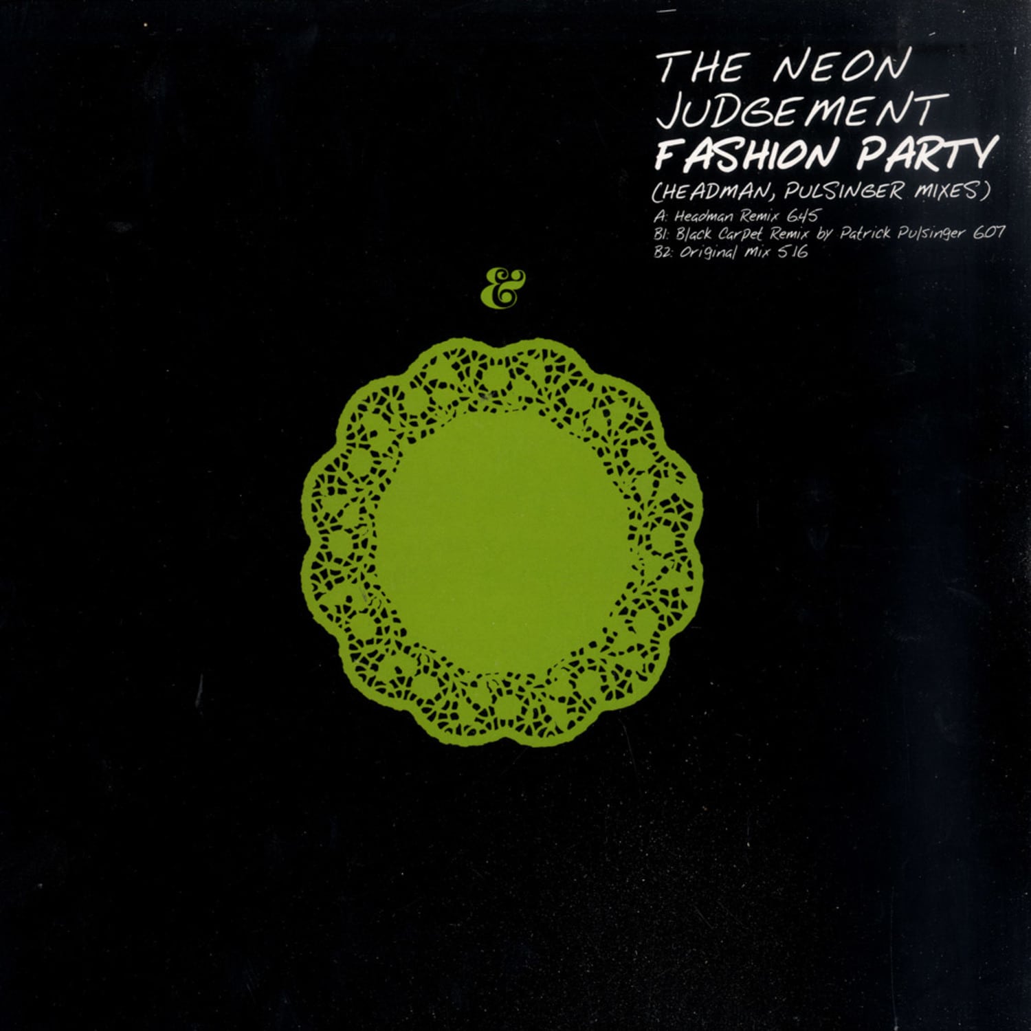 The Neon Judgement - FASHION PARTY
