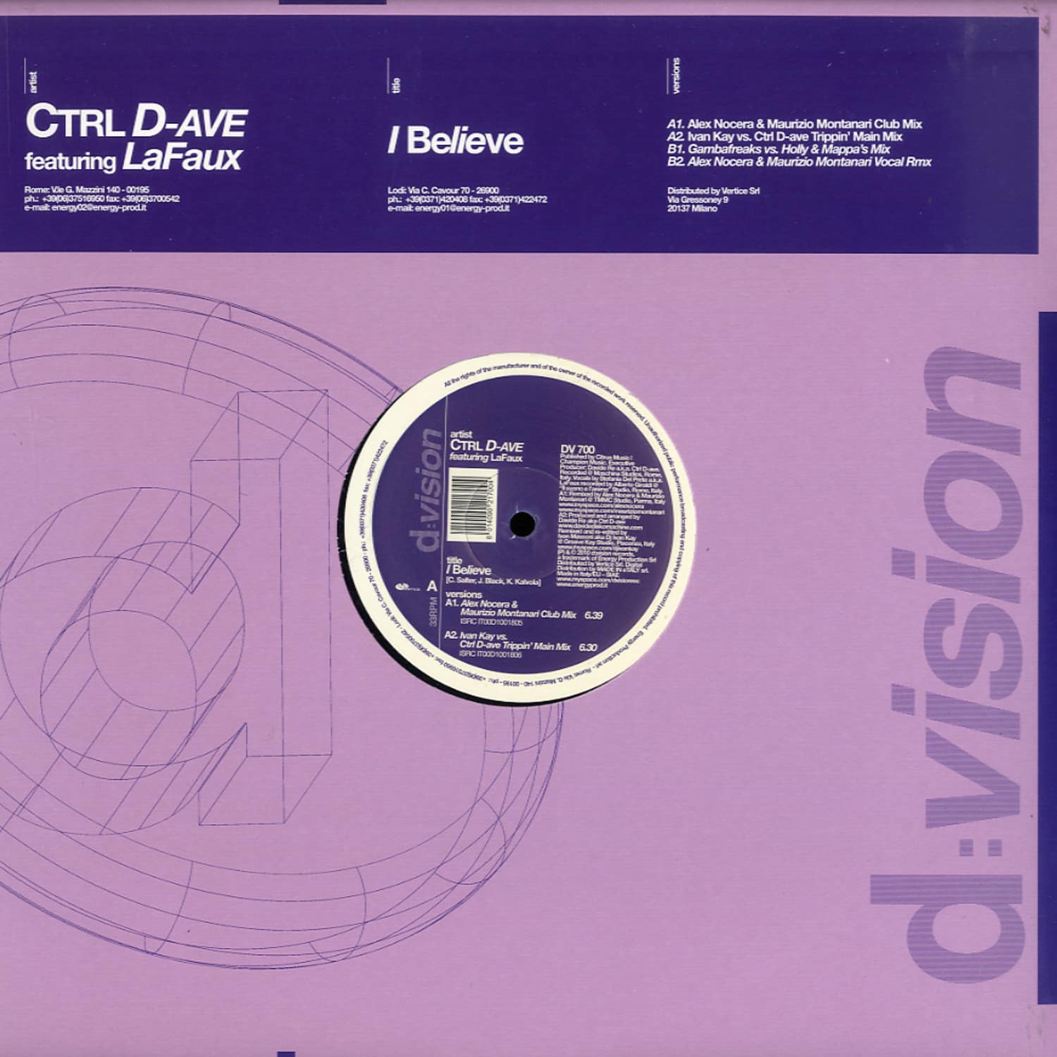 CTRL D-Ave ft. LaFaux - I BELIEVE