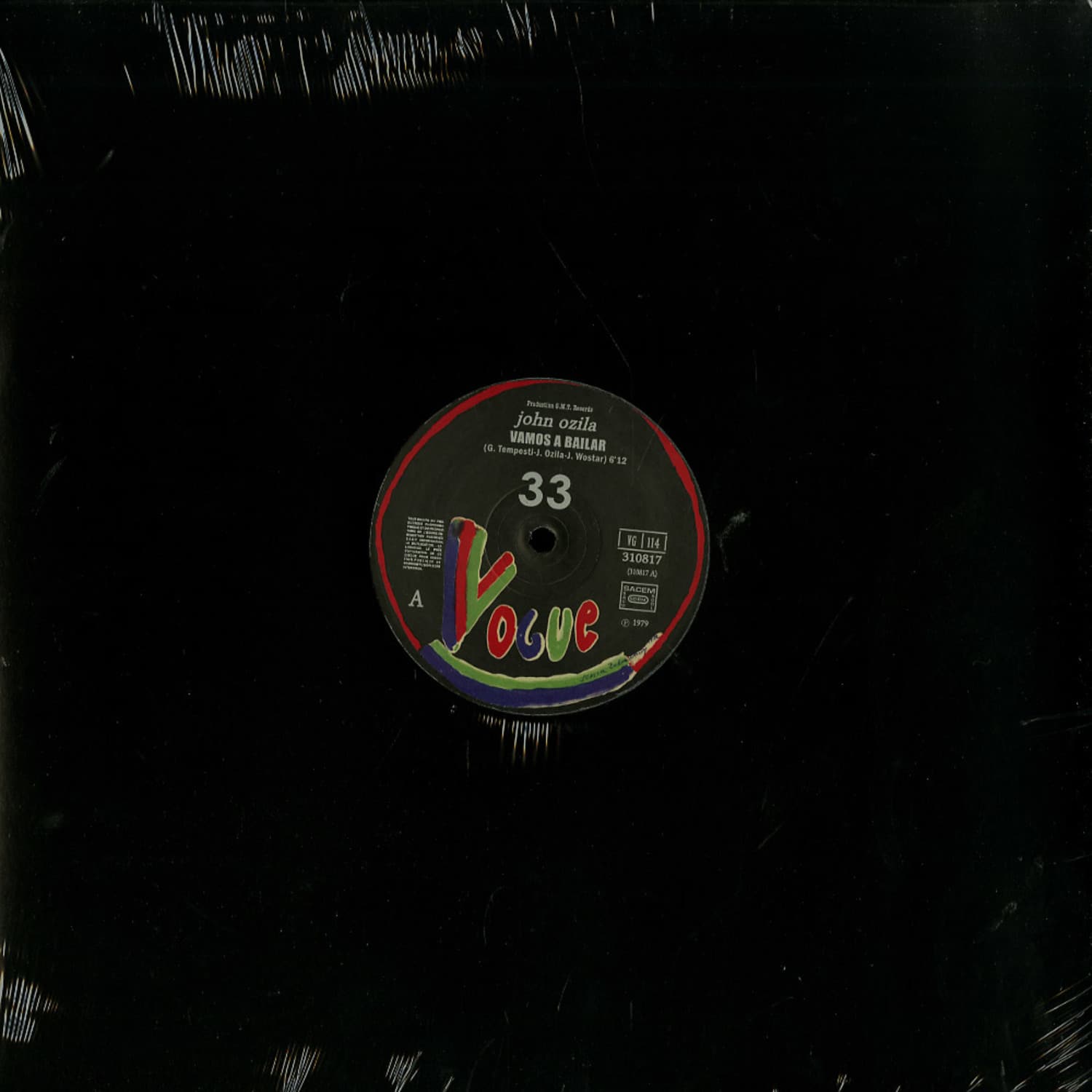 John Ozila - VAMOS A BAILAR / FUNKY BOOGIE